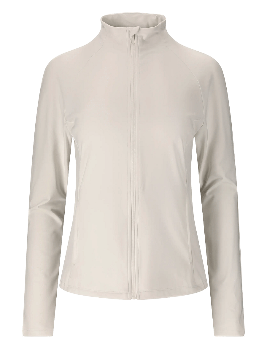 Athlecia - Emarri W Full Zip - overdele - vaporous gray - 1