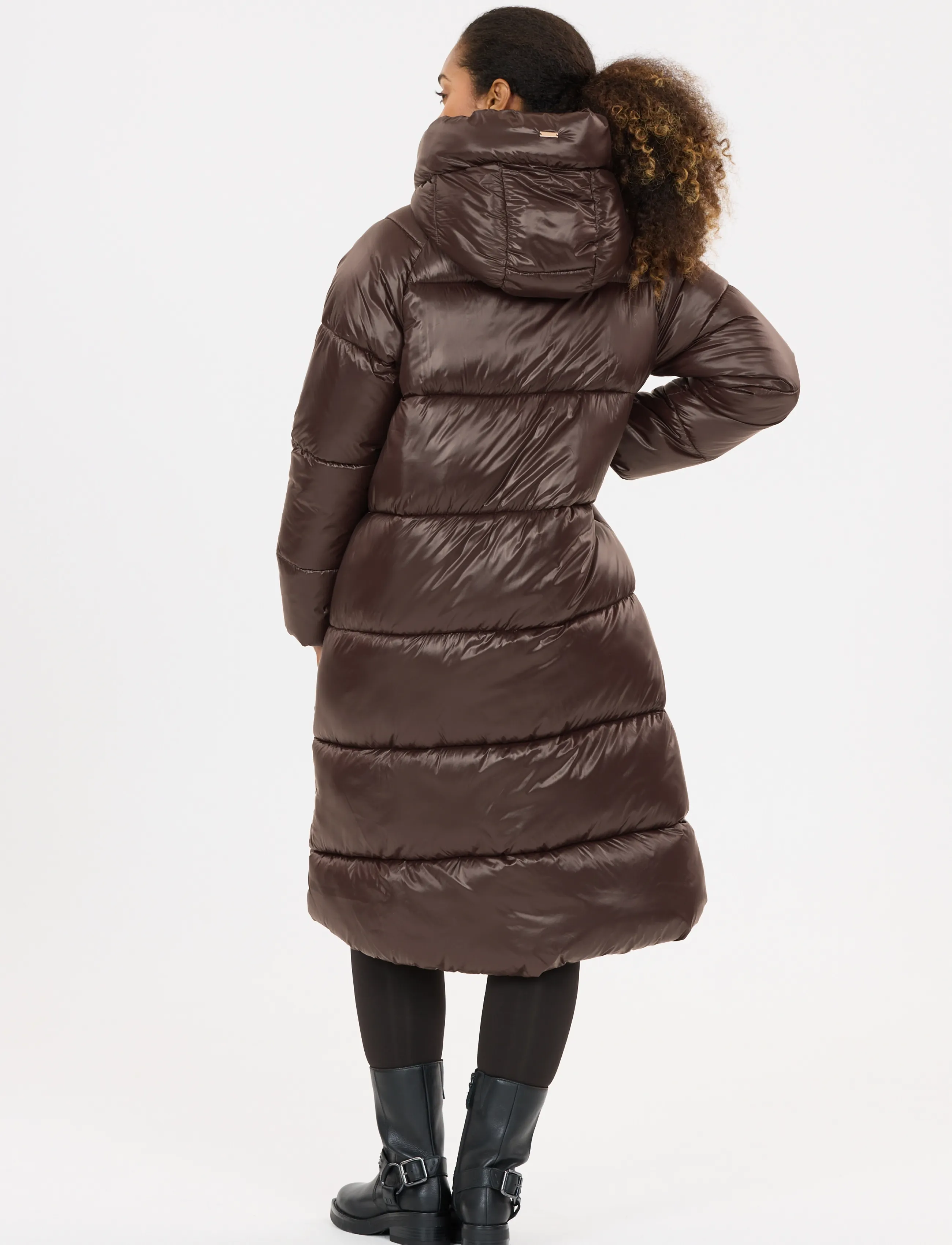 Athlecia - Feidar W Puffer Jacket - chocolate torte - 5