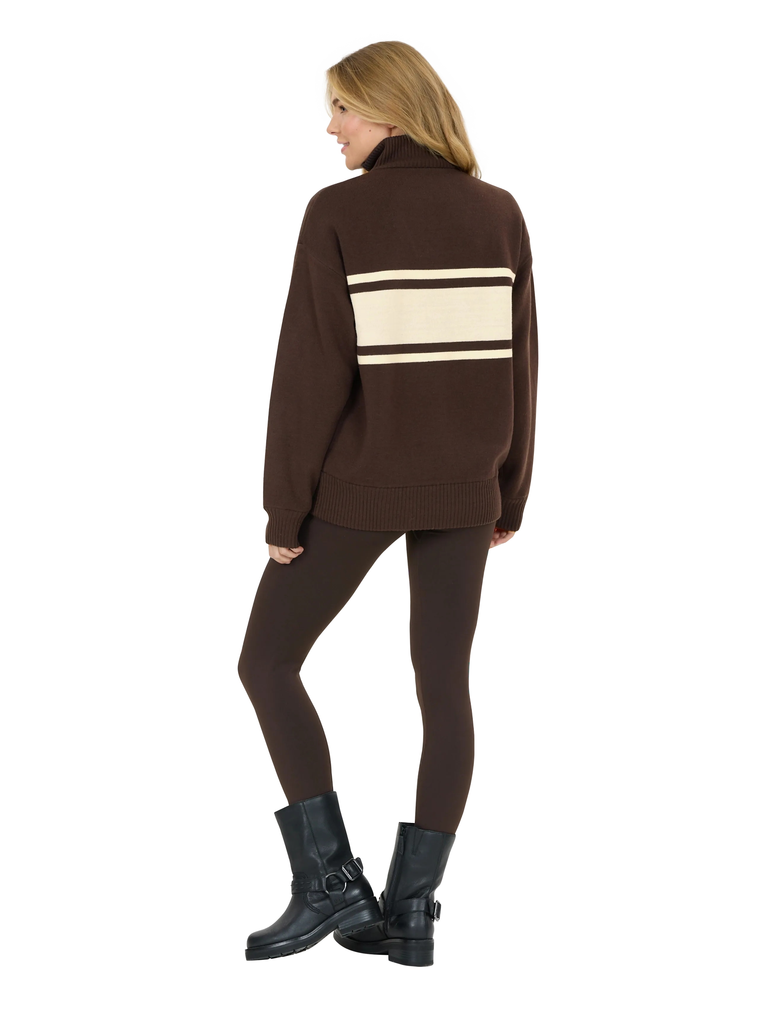 Athlecia Yiruma W Knitted Half Zip fleece & mellanlager dam – bild 4