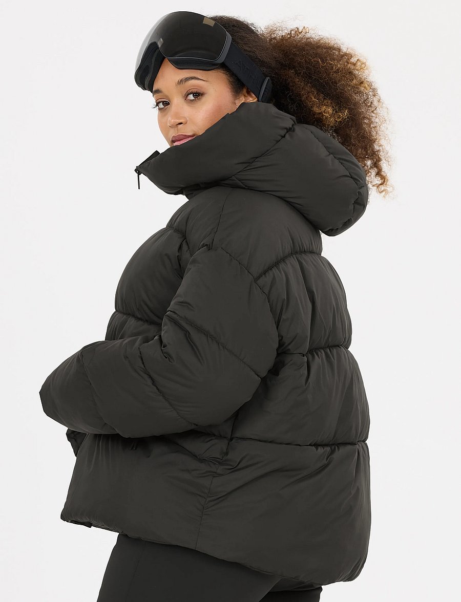 Athlecia - Breya W Puffer Jacket - winterjacken - black - 3