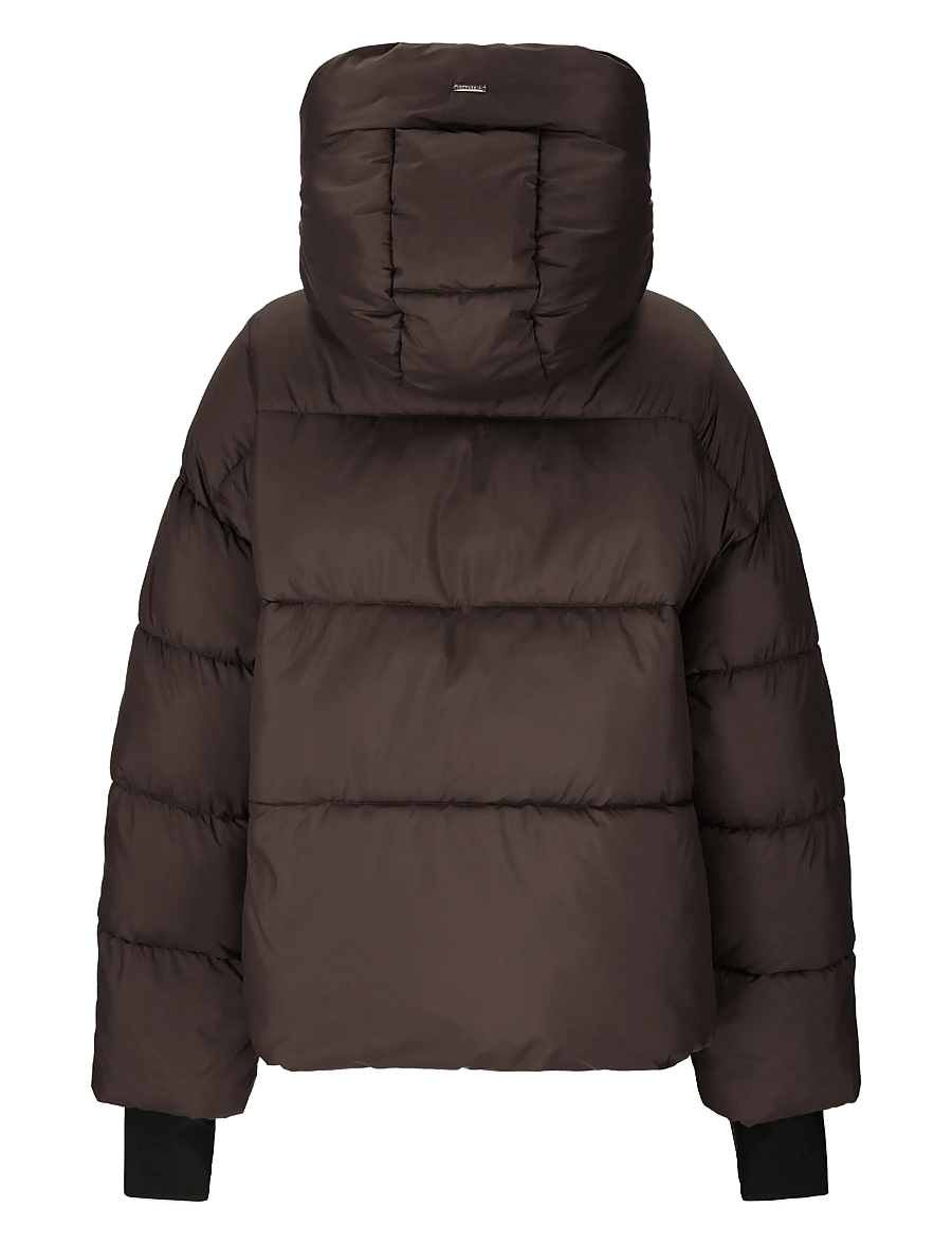 Athlecia - Breya W Puffer Jacket - winter jackets - chocolate torte - 2
