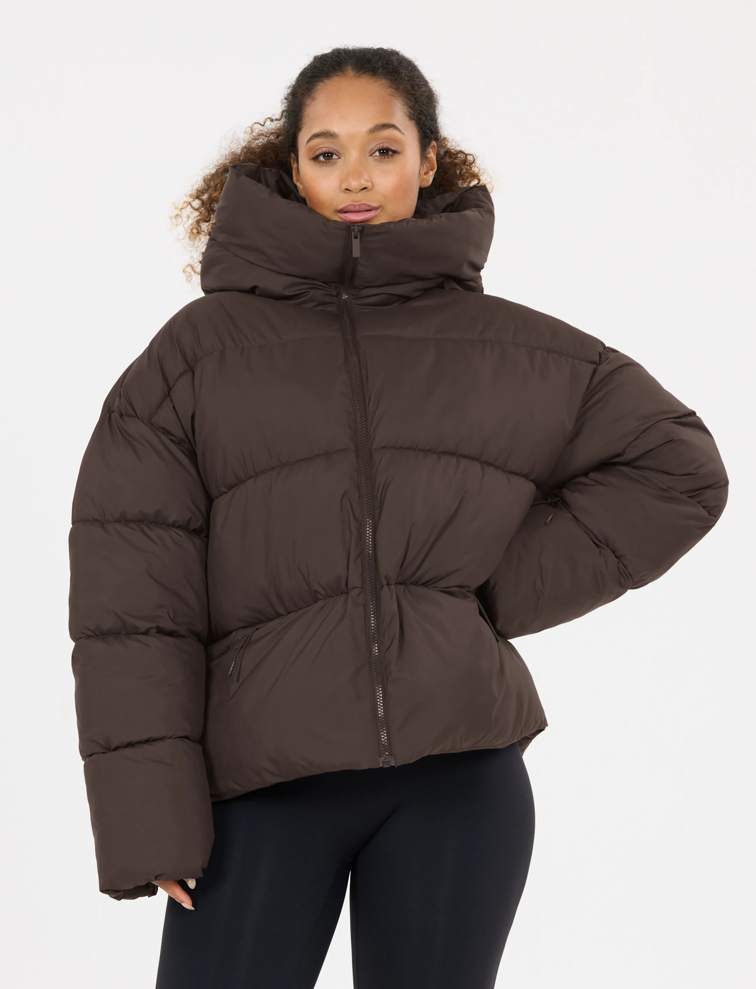 Athlecia - Breya W Puffer Jacket - chocolate torte - 0