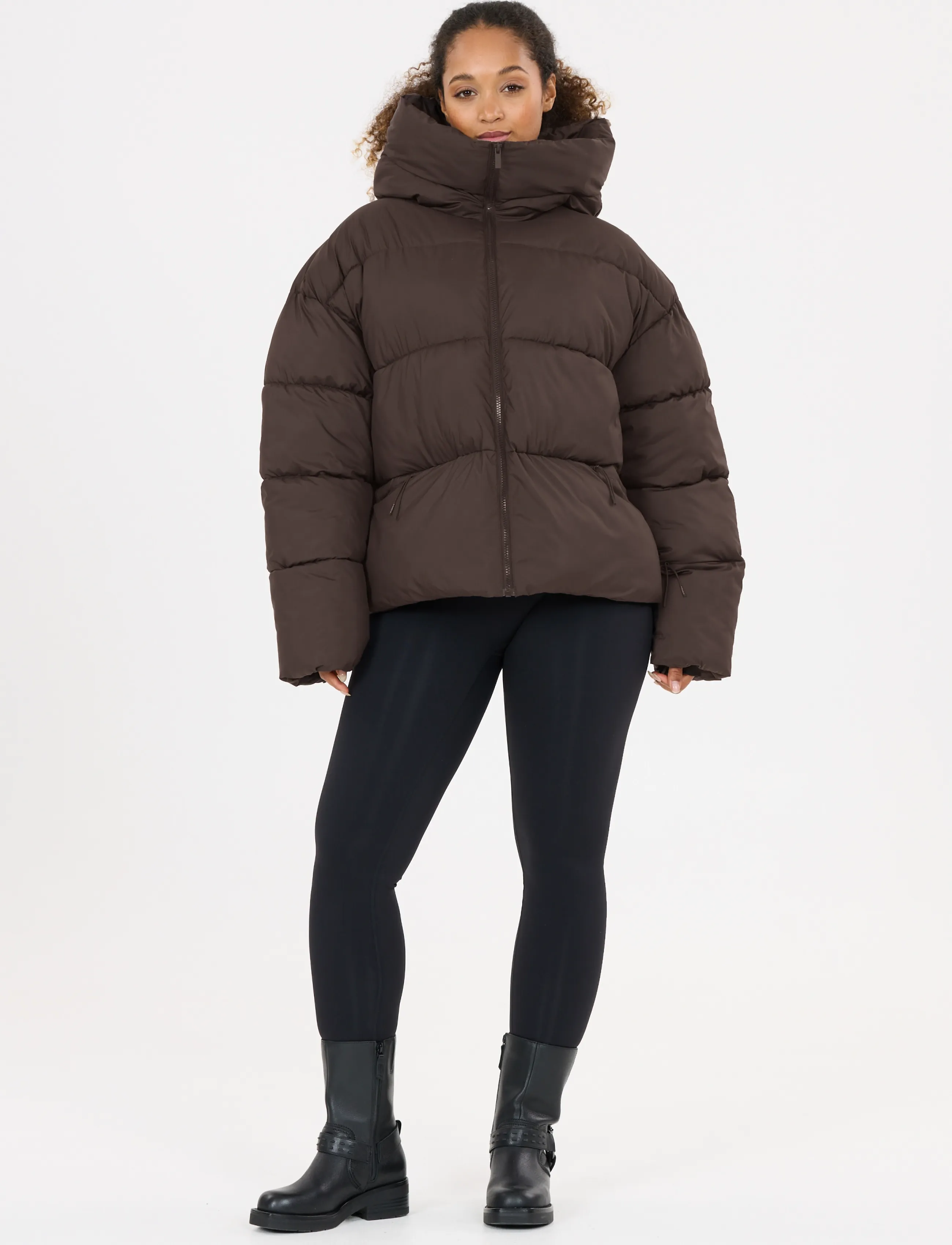 Athlecia - Breya W Puffer Jacket - chocolate torte - 4