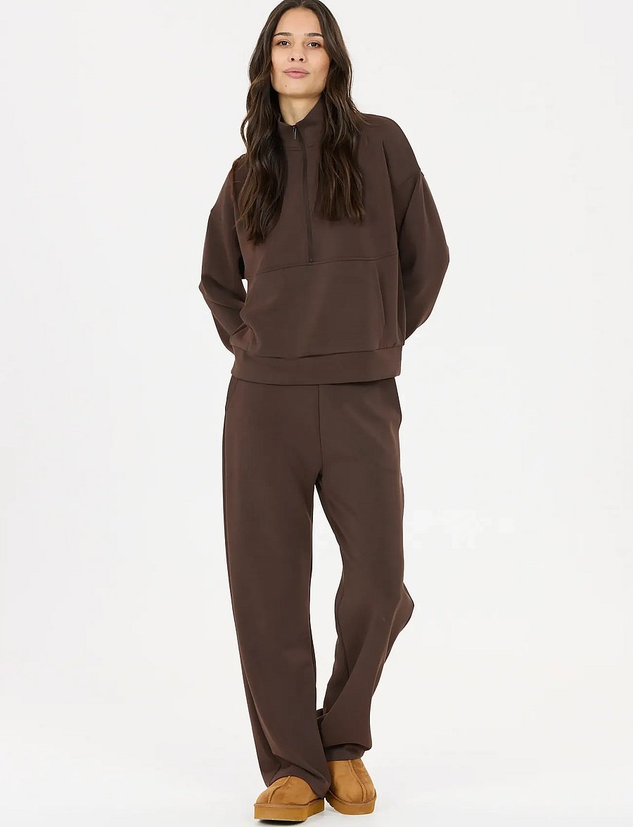Athlecia - Yunes W Pants - träningsbyxor - chocolate torte - 4