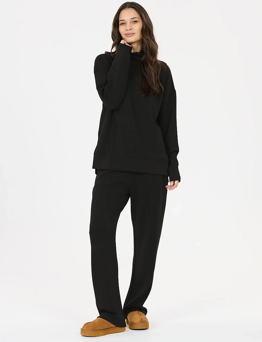 Athlecia - Yunes W Turtle Neck - overdele - black - 5