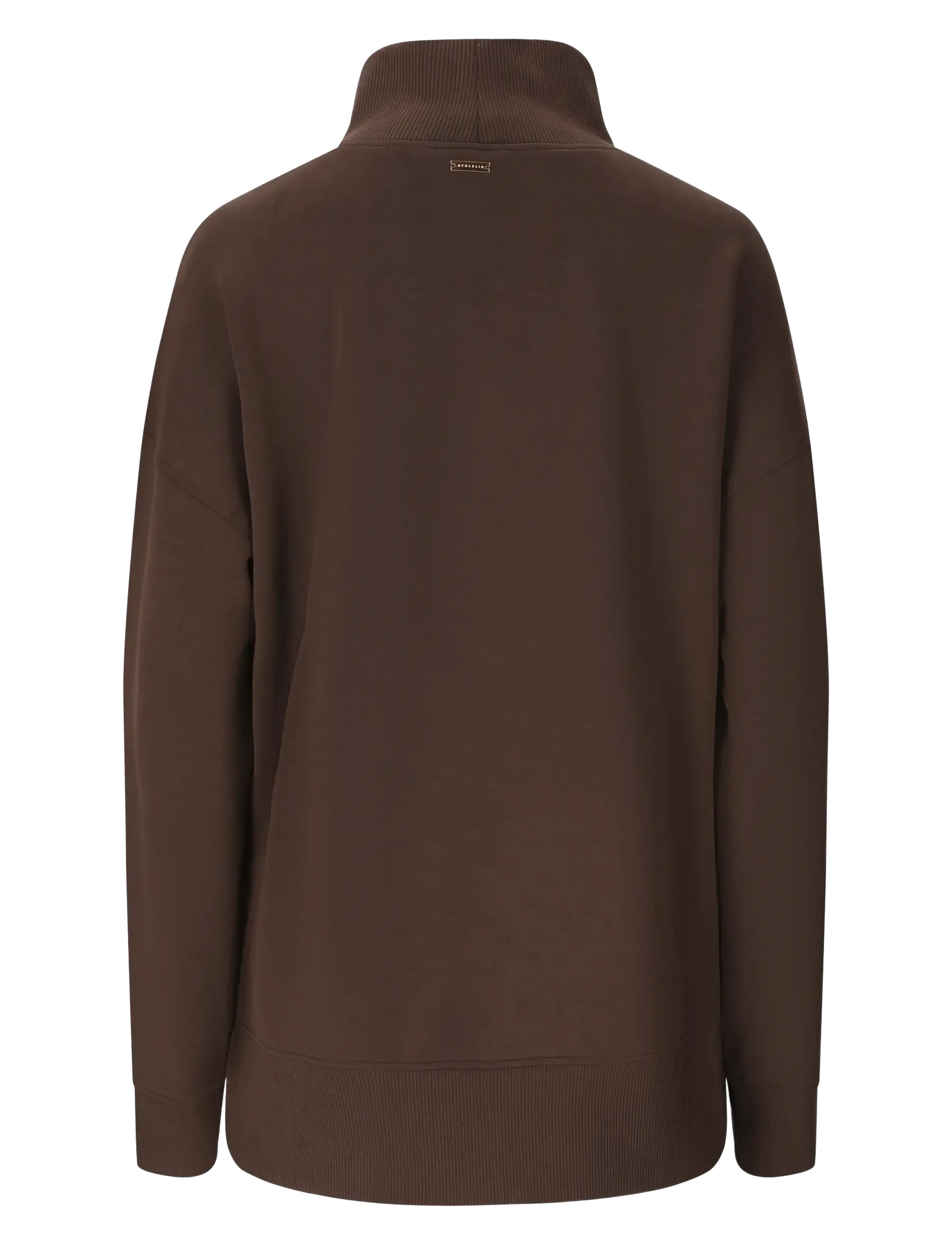 Athlecia - Yunes W Turtle Neck - Överdelar - chocolate torte - 2