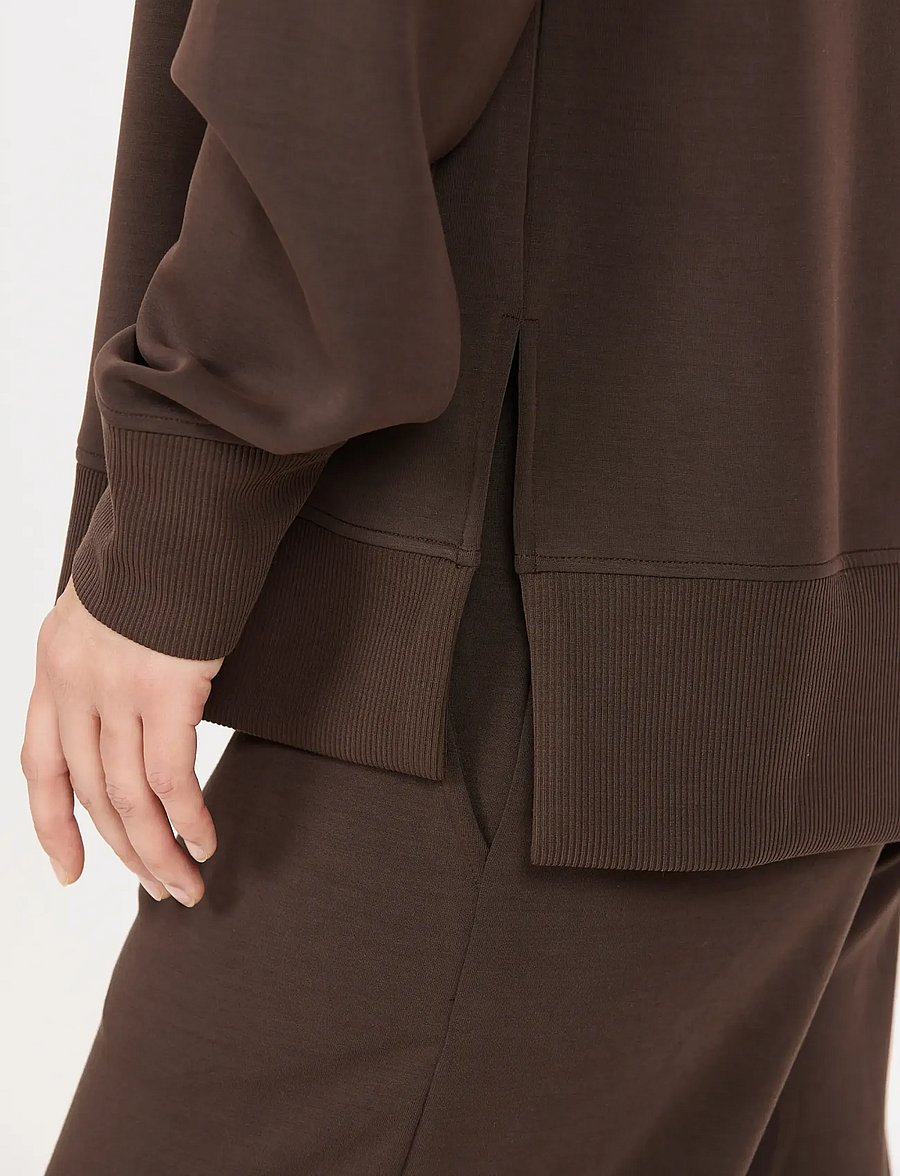 Athlecia - Yunes W Turtle Neck - Överdelar - chocolate torte - 3