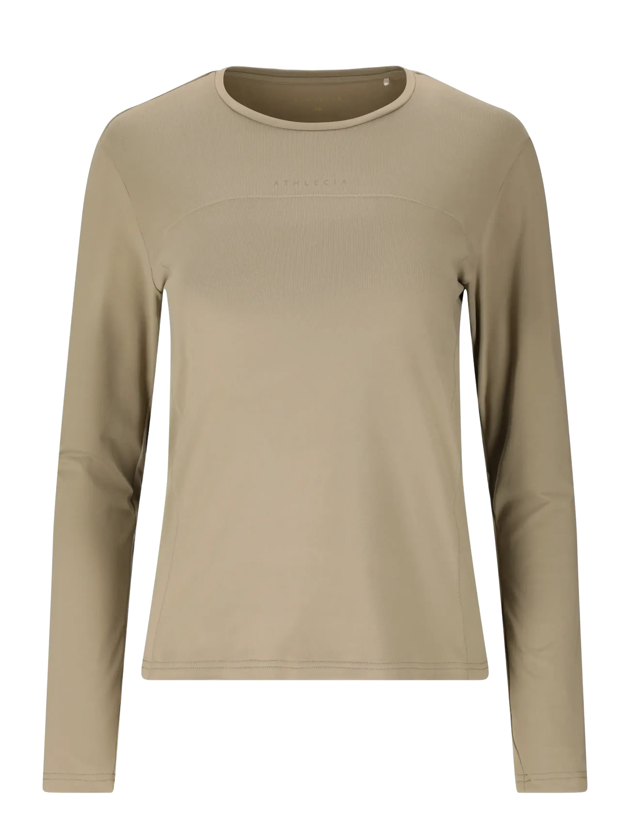 Athlecia Lonny W LS Tee - Palaidinukės ilgomis rankovėmis - LAUREL OAK / cream