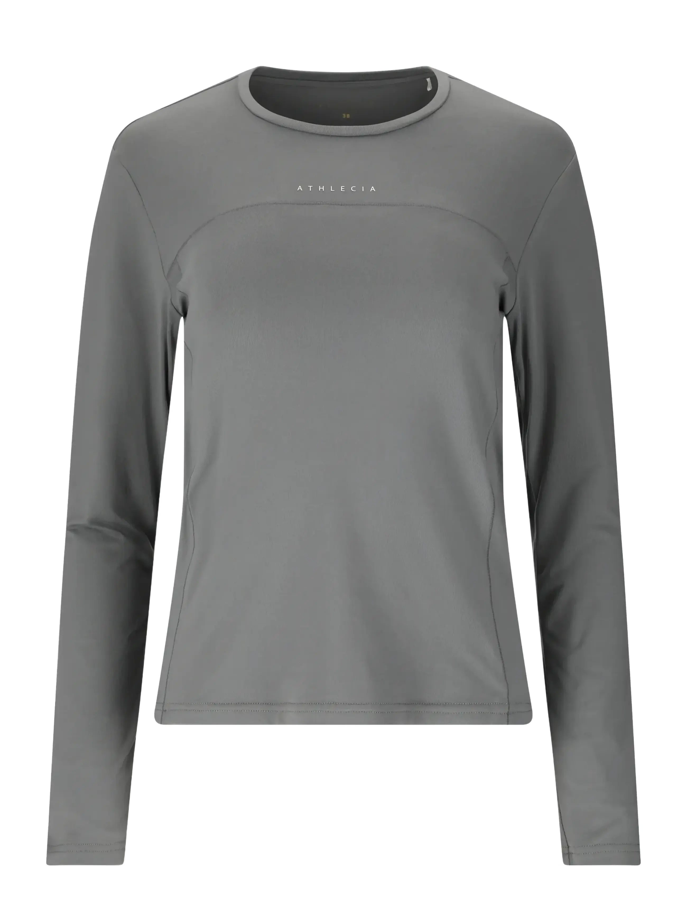 Athlecia Lonny W LS Tee - Hauts - POPPY SEED / grey
