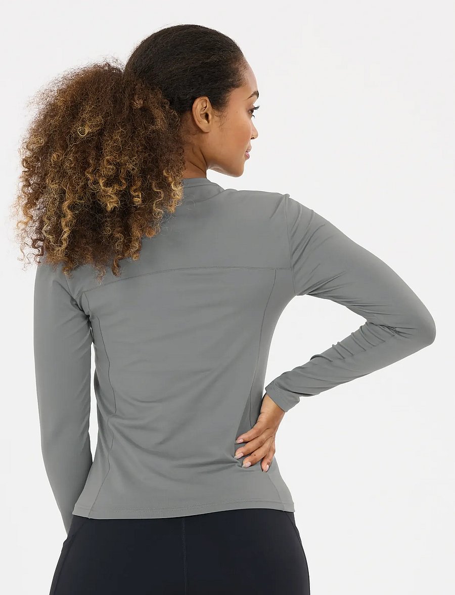 Athlecia - Lonny W LS Tee - långärmade tröjor - poppy seed - 3