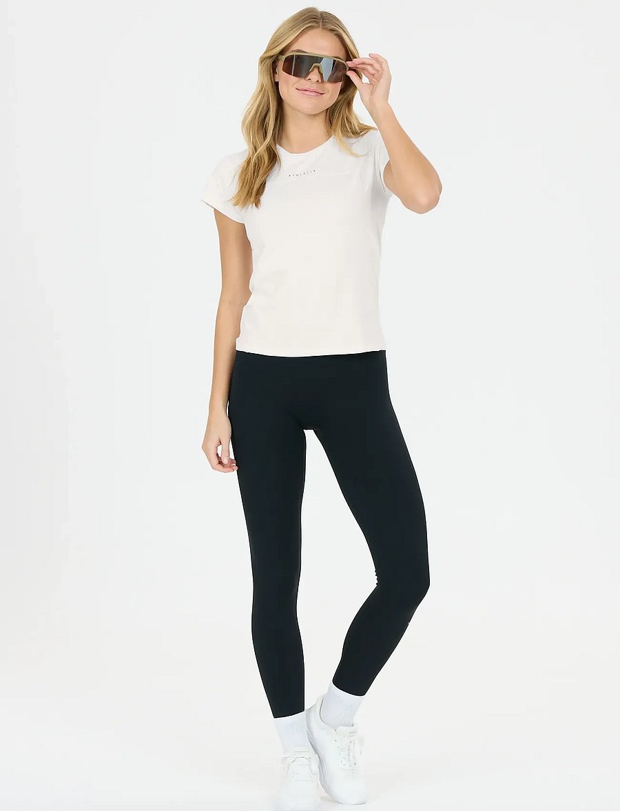 Athlecia - Lonny W SS Tee - t-shirts - white - 4