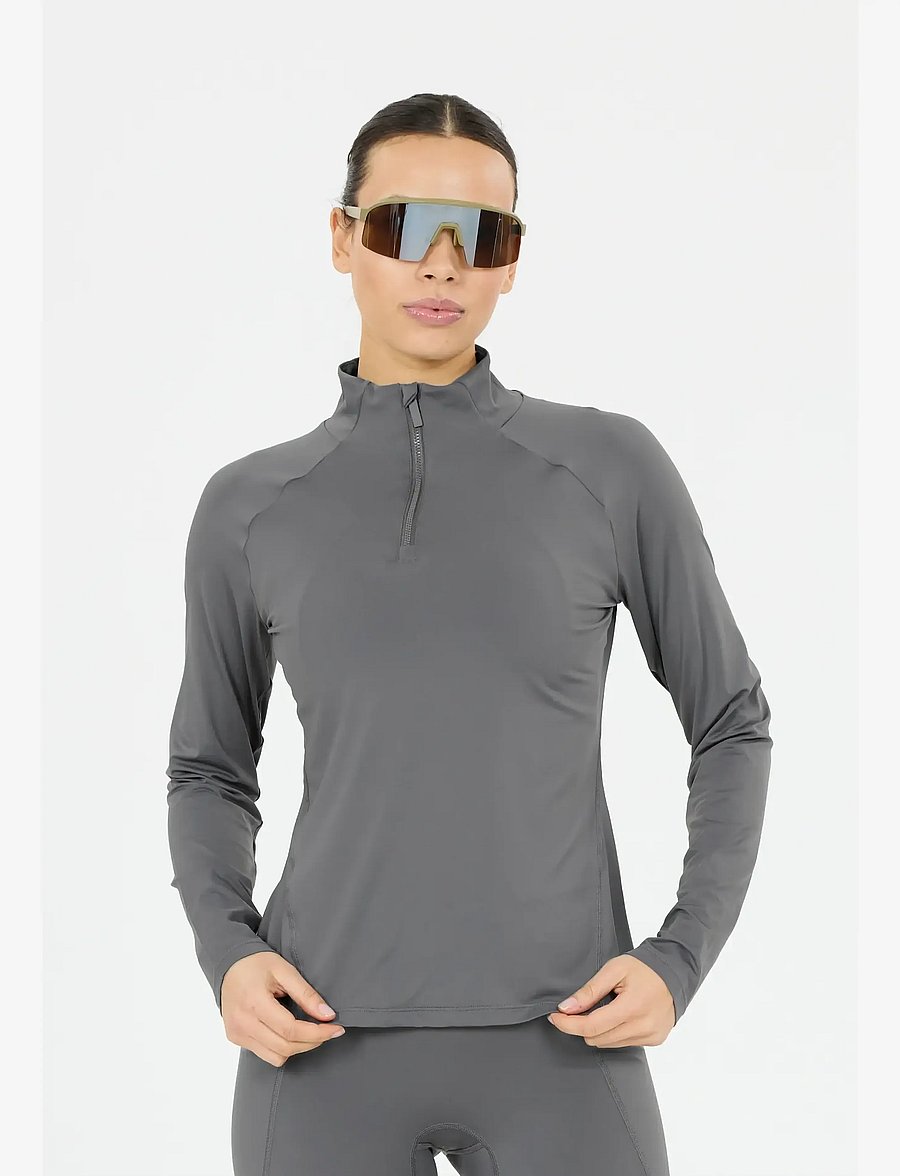 Athlecia - Grina V2 W Midlayer - Överdelar - poppy seed - 0