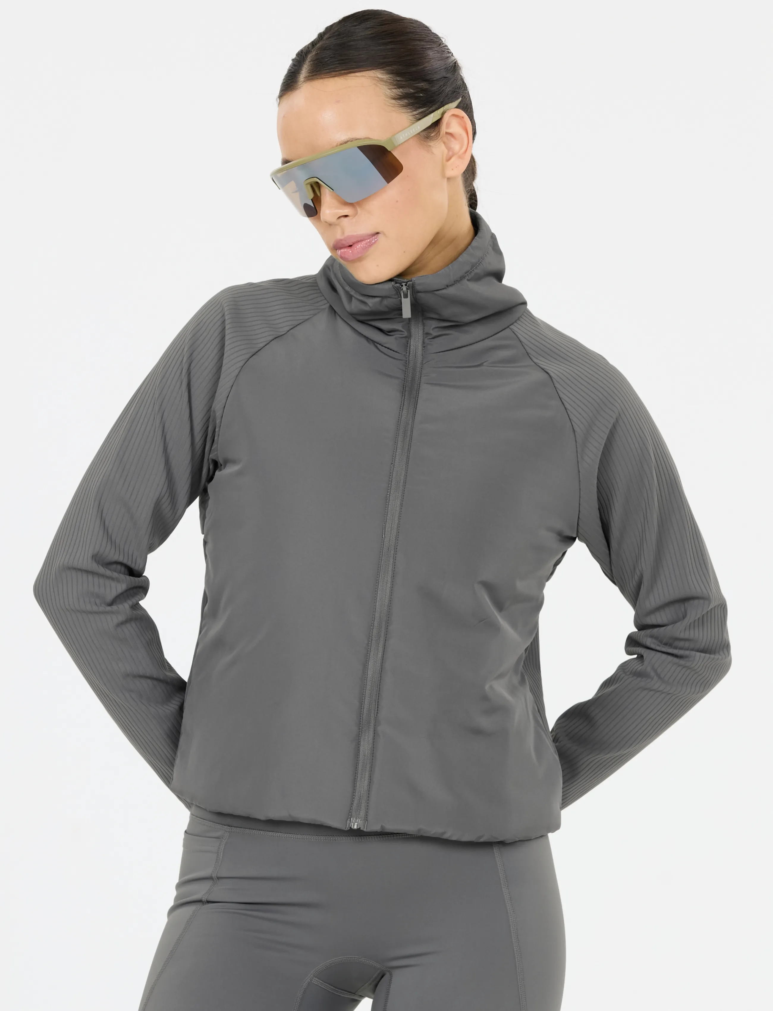 Athlecia Ayanda V2 W Jacket, 38, Sport Jackets, Grau - Training Frauen