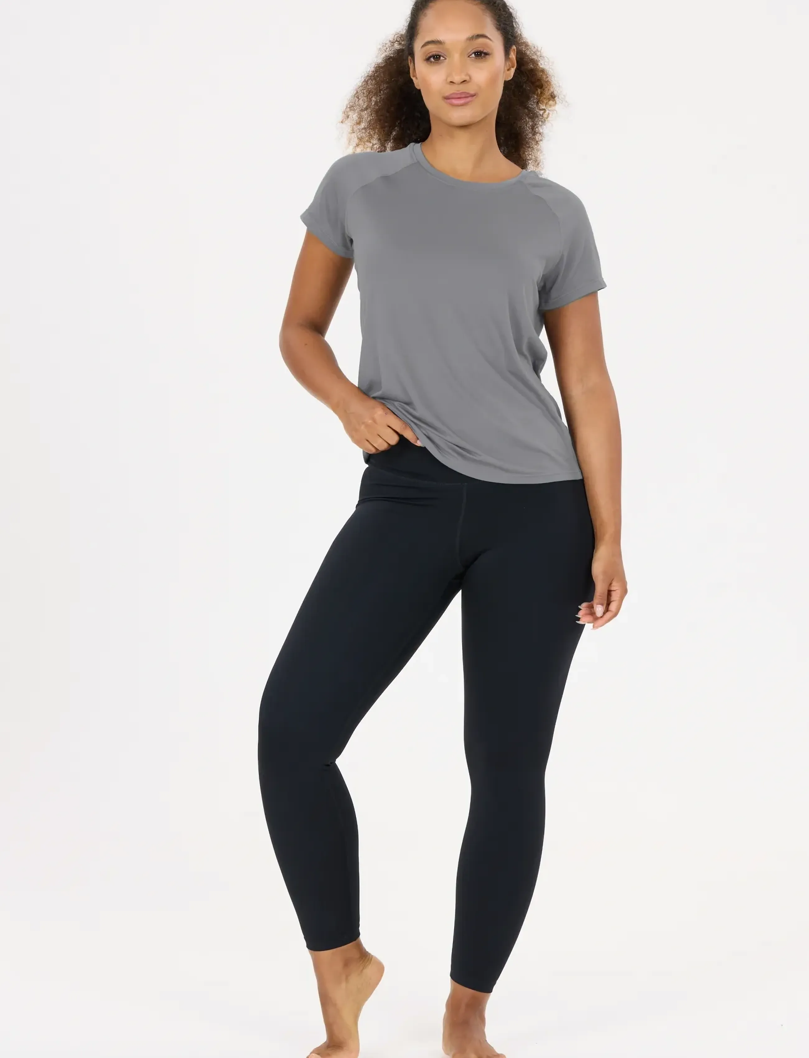 Athlecia - Gaina V3 W SS Tee - t-särgid - poppy seed - 2