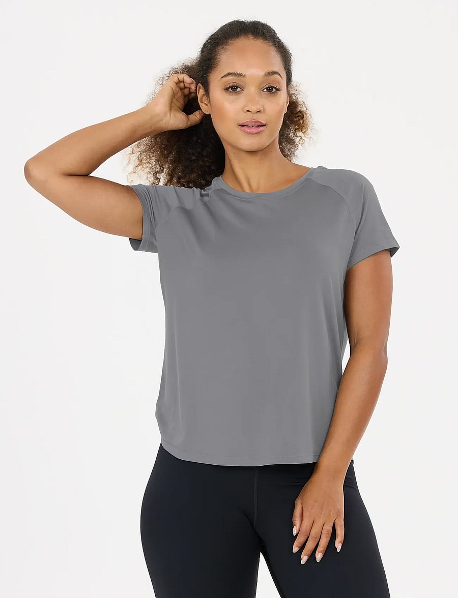 Athlecia - Gaina V3 W SS Tee - t-särgid - poppy seed - 4