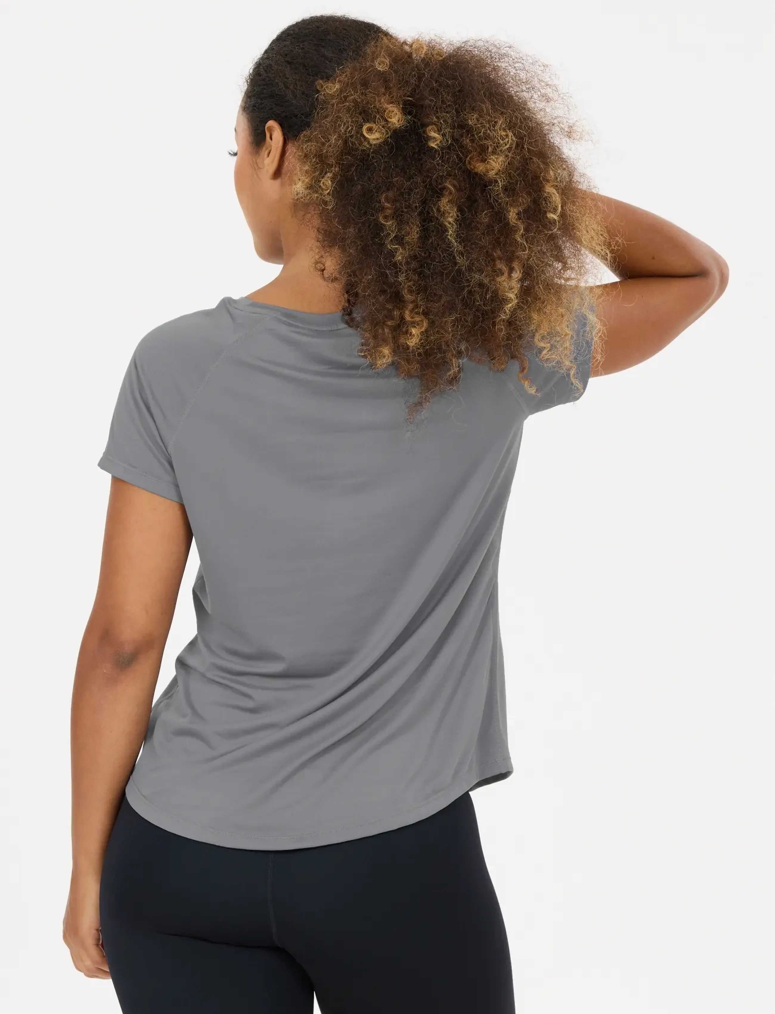 Athlecia - Gaina V3 W SS Tee - t-särgid - poppy seed - 5