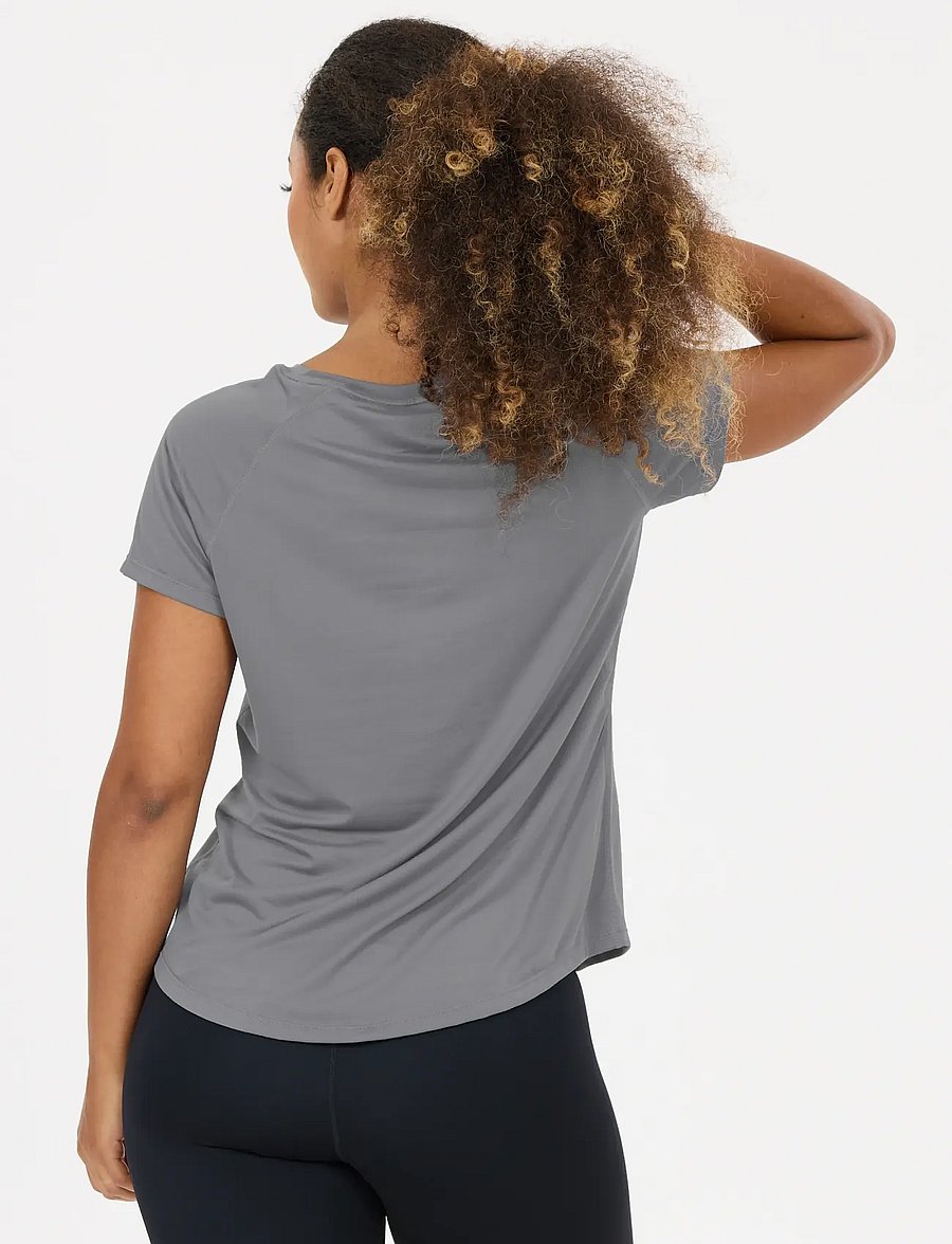 Athlecia - Gaina V3 W SS Tee - t-särgid - poppy seed - 5