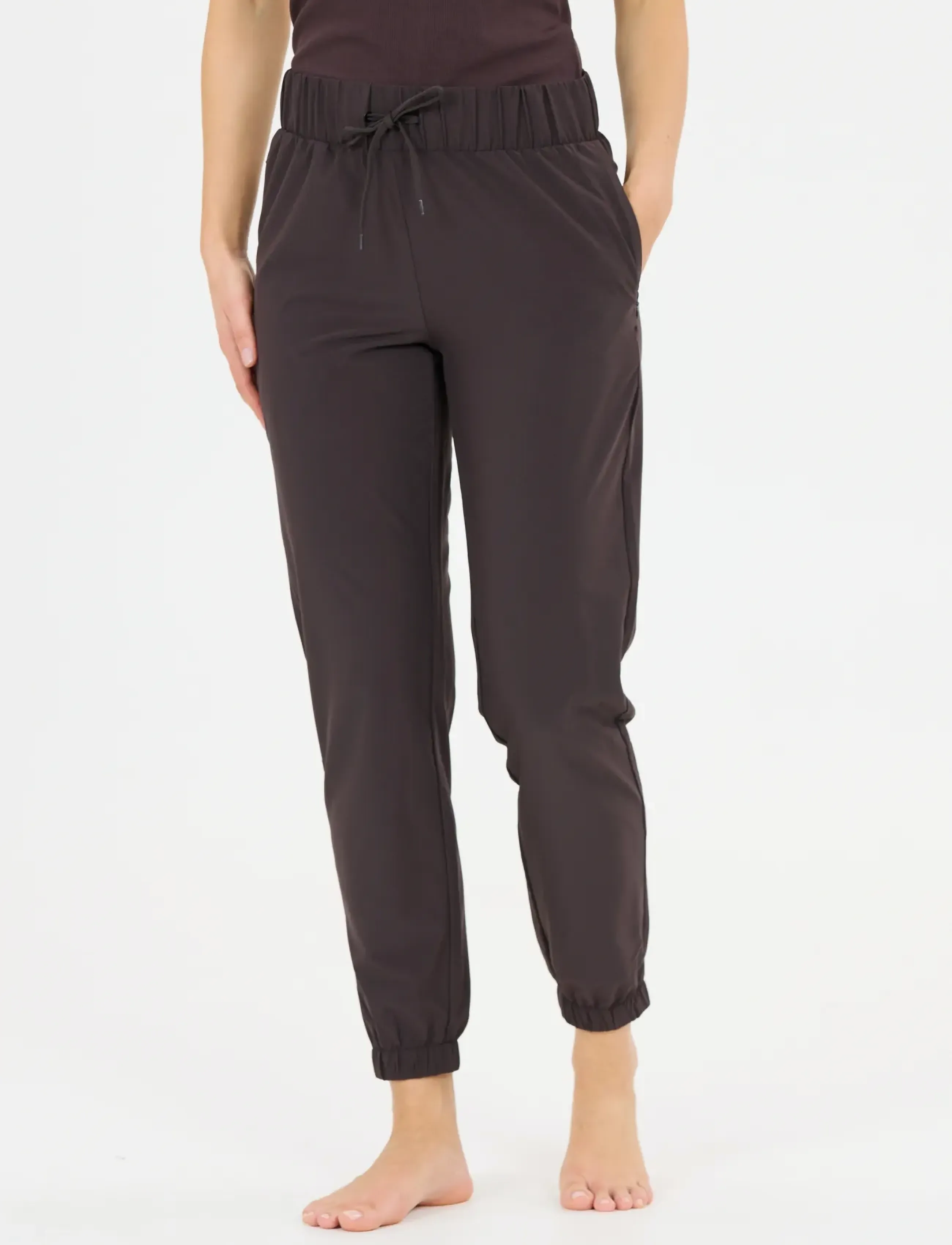 Athlecia Austberg V2 W Training Pants - Byxor - CHOCOLATE TORTE / brown