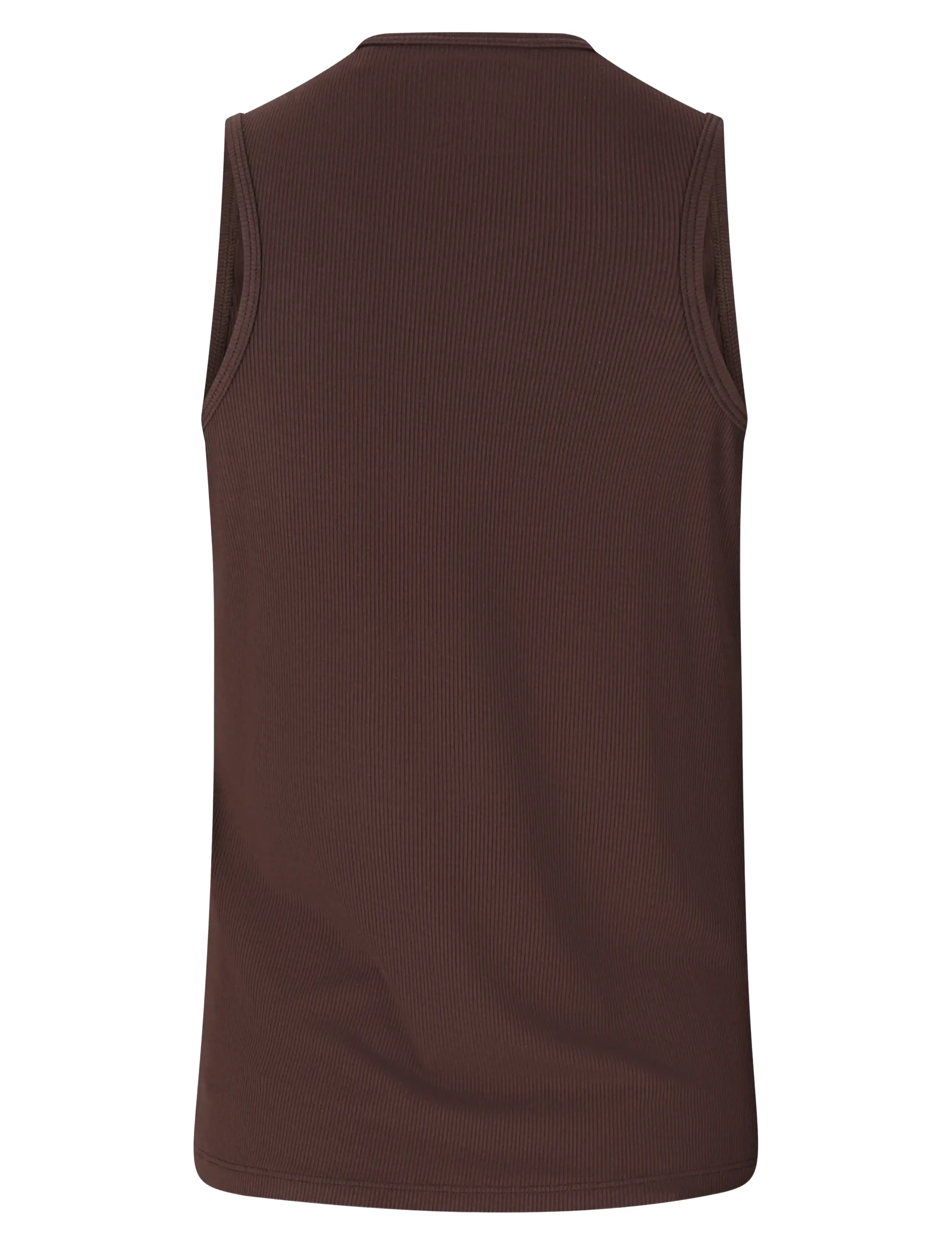 Athlecia - Tinashe V2 W Halterneck Rib Top - chocolate torte - 2
