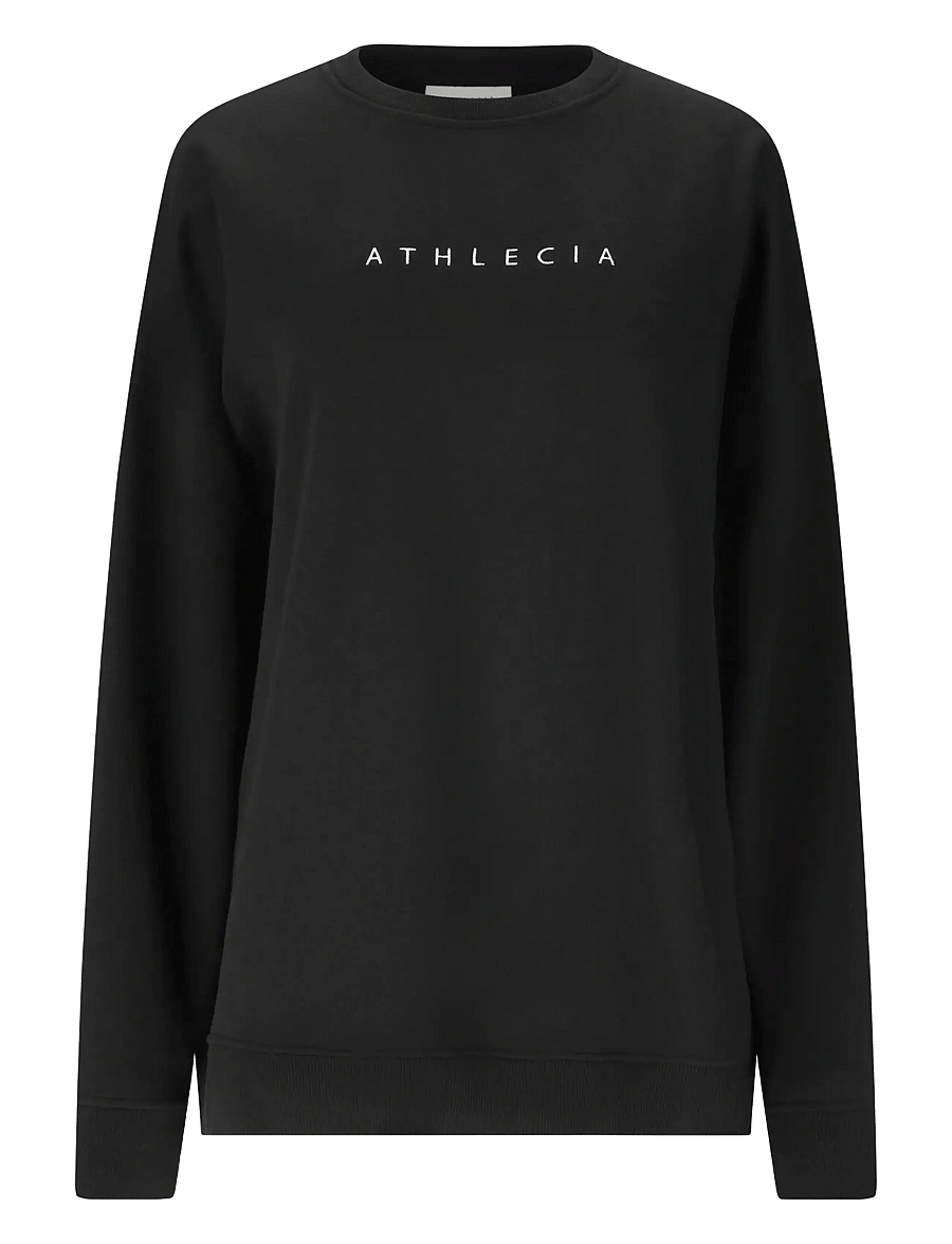 Athlecia - Wasan W Crew Neck - overdele - black - 1