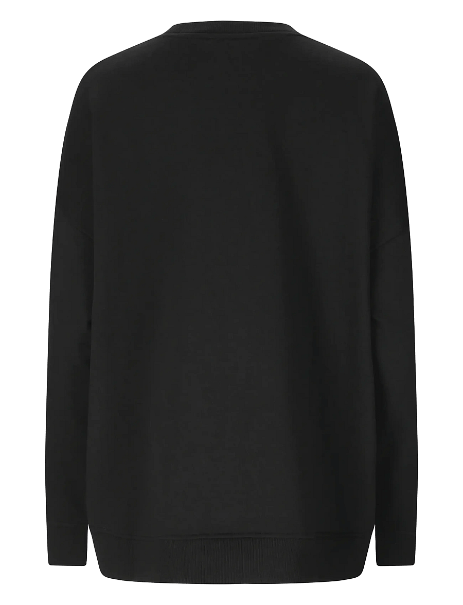 Athlecia - Wasan W Crew Neck - overdele - black - 2