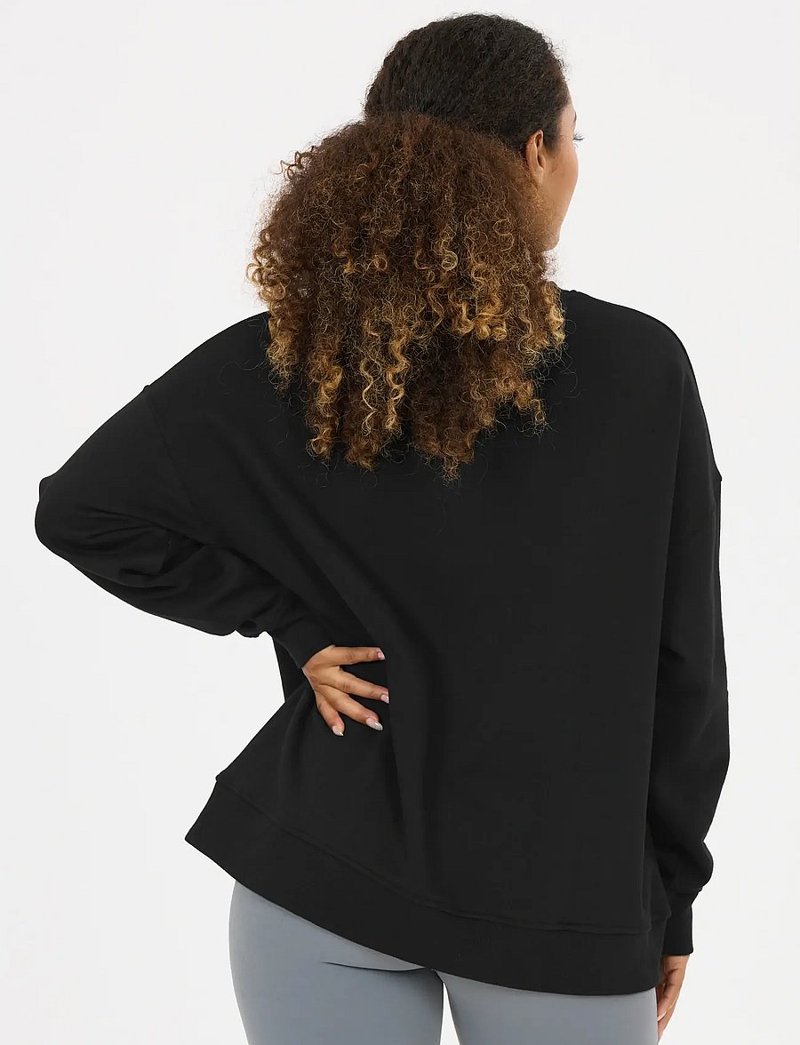 Athlecia - Wasan W Crew Neck - overdele - black - 3
