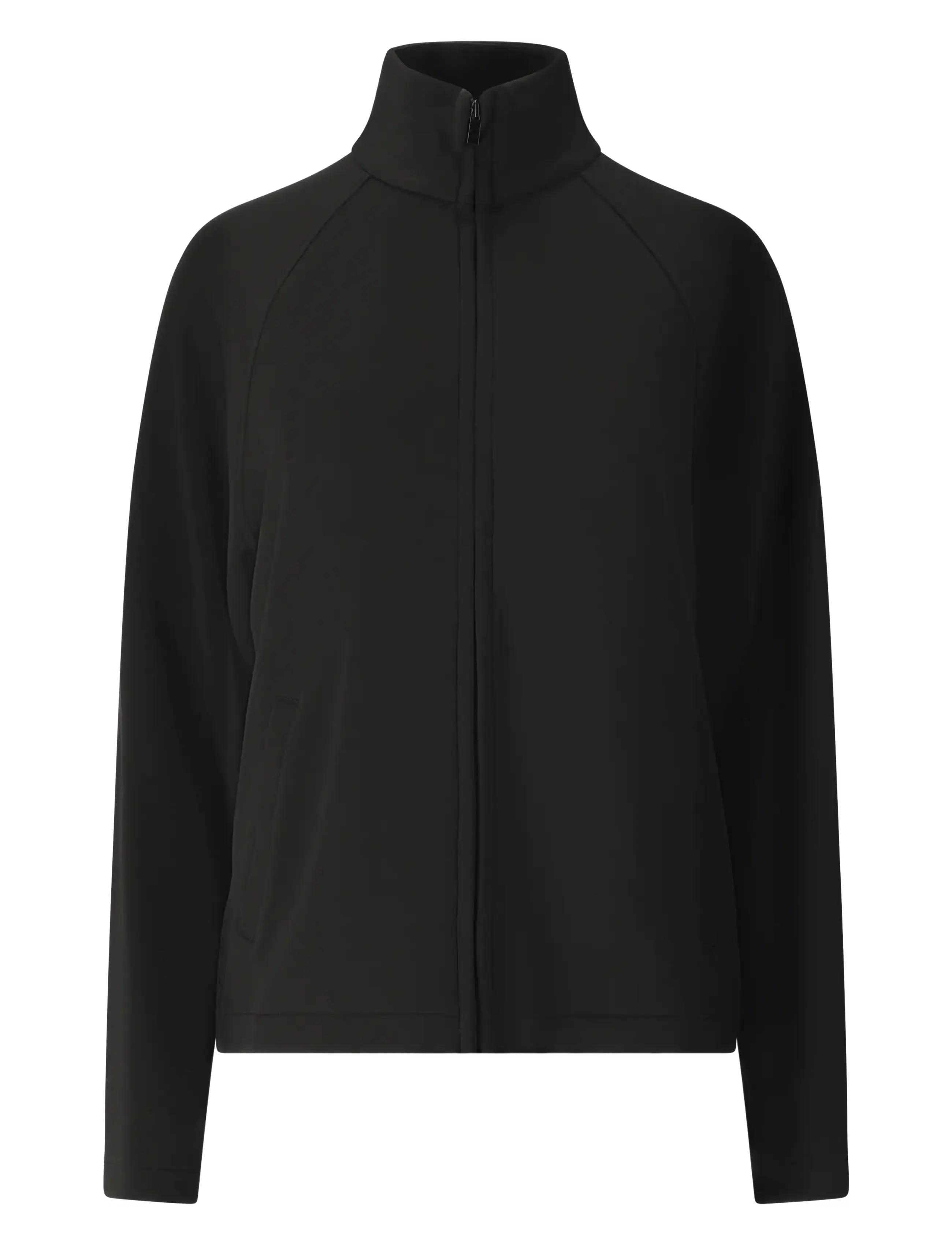 Athlecia Jillnana W Full Zip - Sweatshirts - BLACK / black