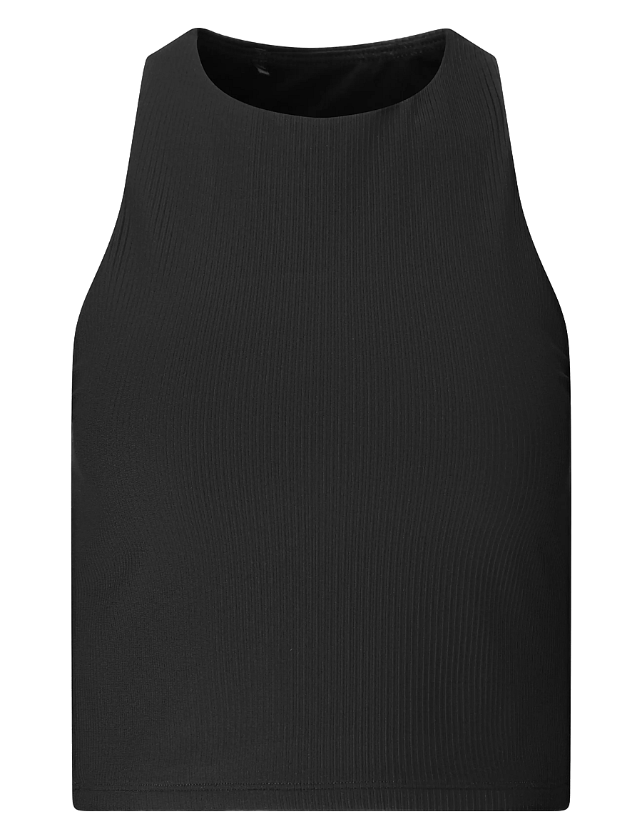Athlecia - Colbie W Rib Top - black - 1