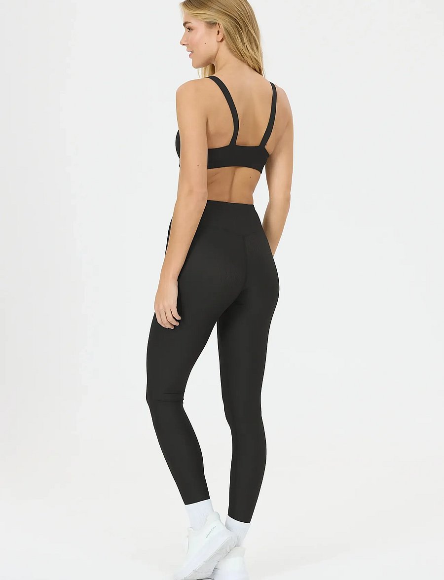 Athlecia - Colbie W Rib Sports Bra - black - 3