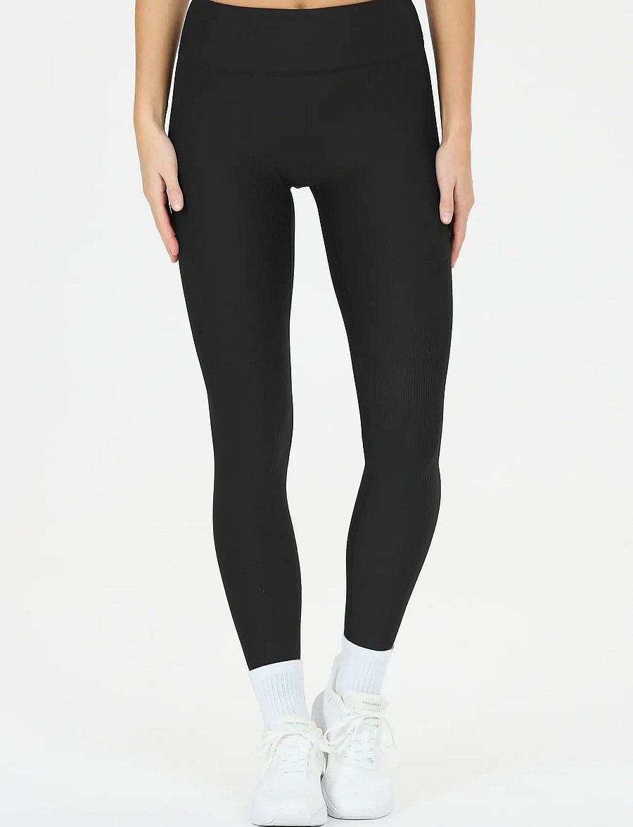 Athlecia - Colbie W Rib Tights - black - 0