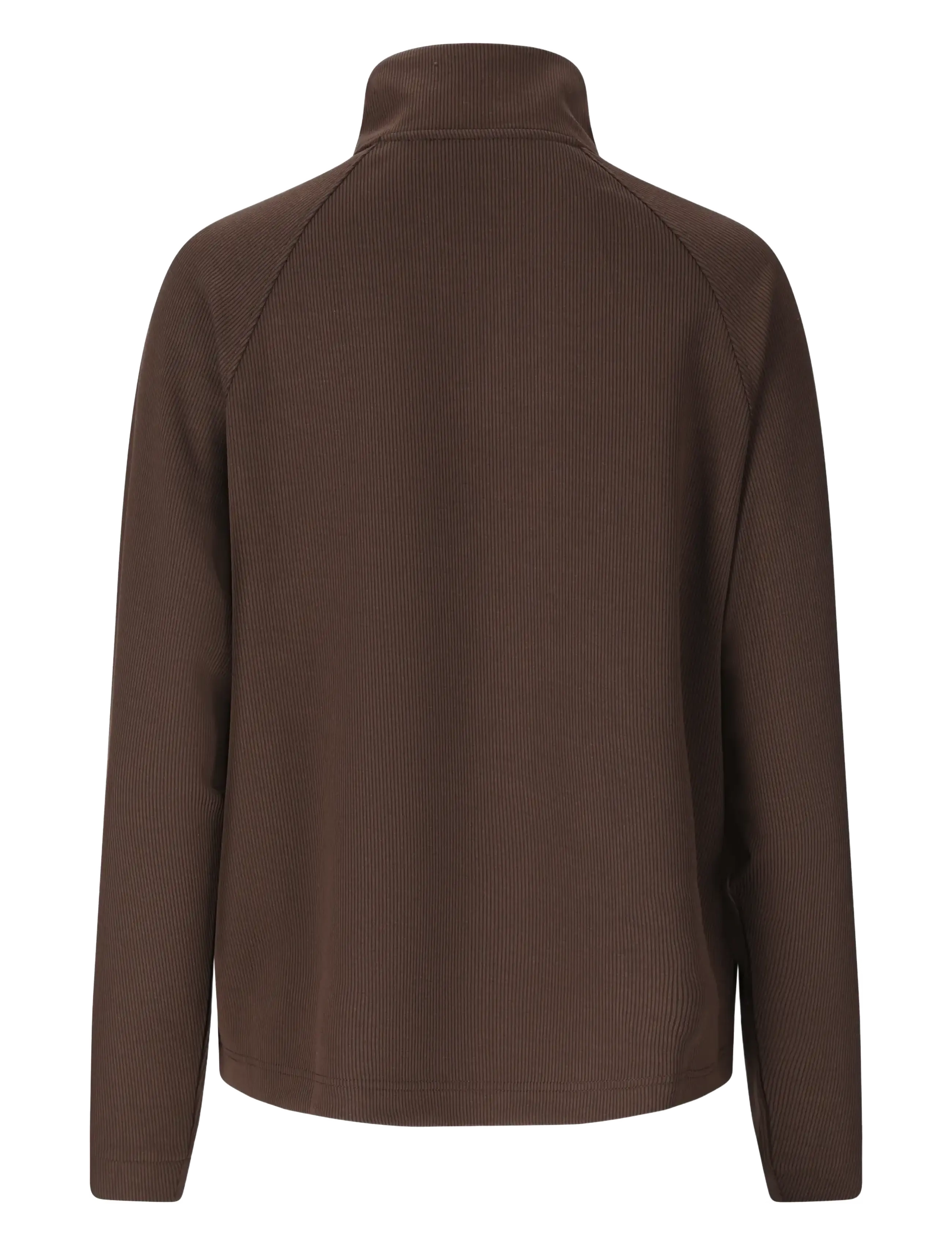 Athlecia - Franye W Half Zip - overdele - chocolate torte - 2