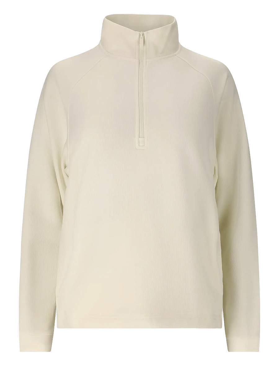 Athlecia - Franye W Half Zip - sweatshirts - vaporous gray - 1