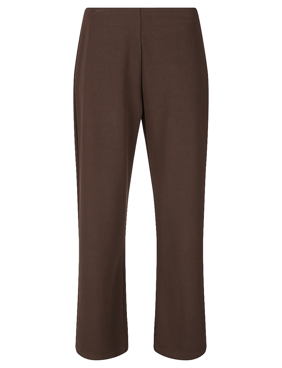 Athlecia - Franye W Pants - casual byxor - chocolate torte - 1