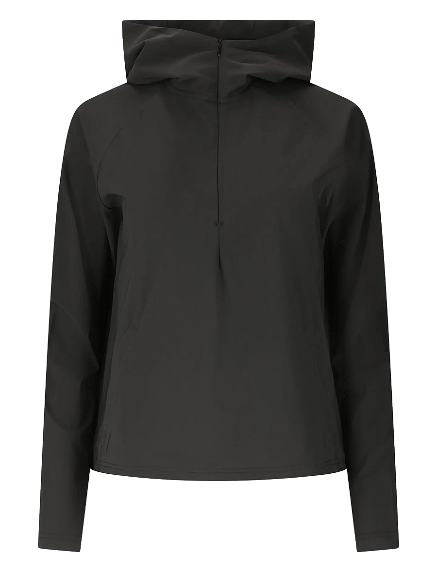 Athlecia - Amisa V2 W Stretch Hoody - huvtröjor - black - 1