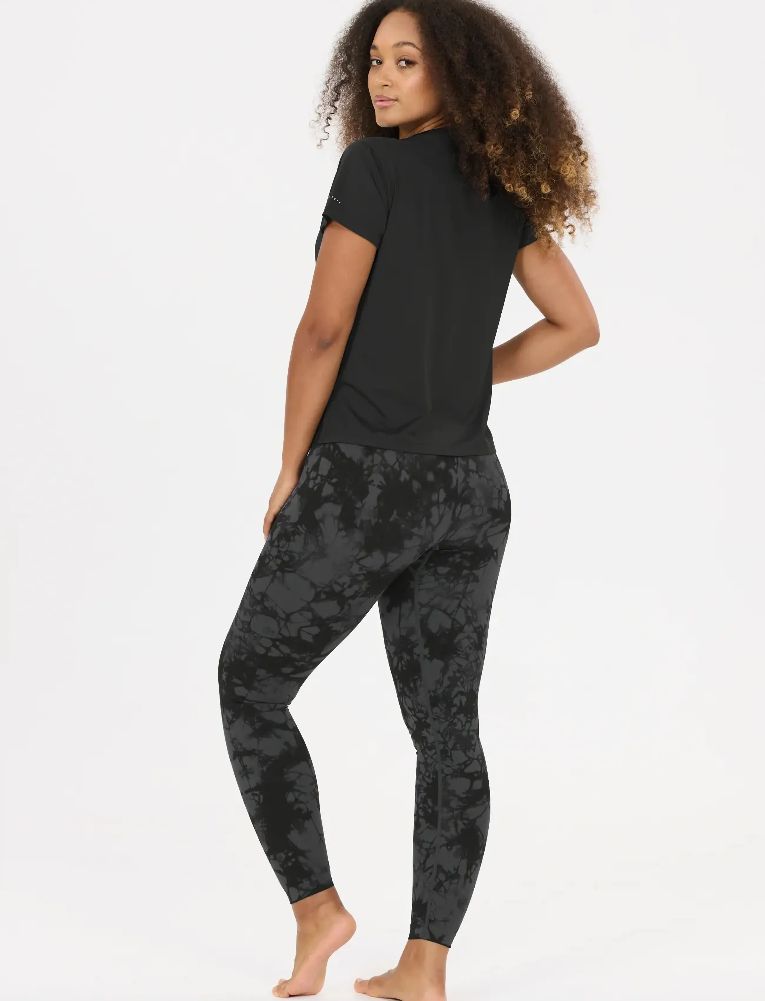 Athlecia - Oceanside W SS Tee - t-särgid - black - 3