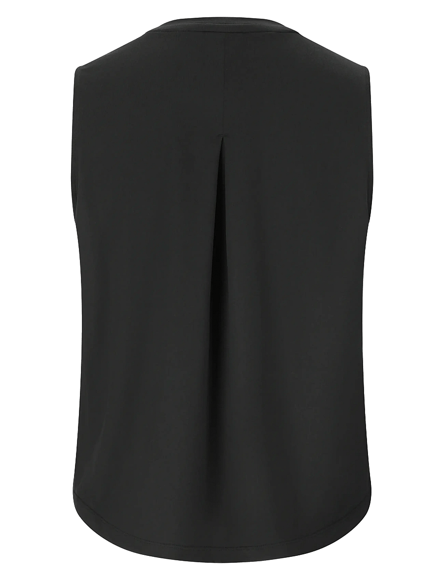 Athlecia - Pacy V3 W Top - Õlapaeltega pluusid - black - 1