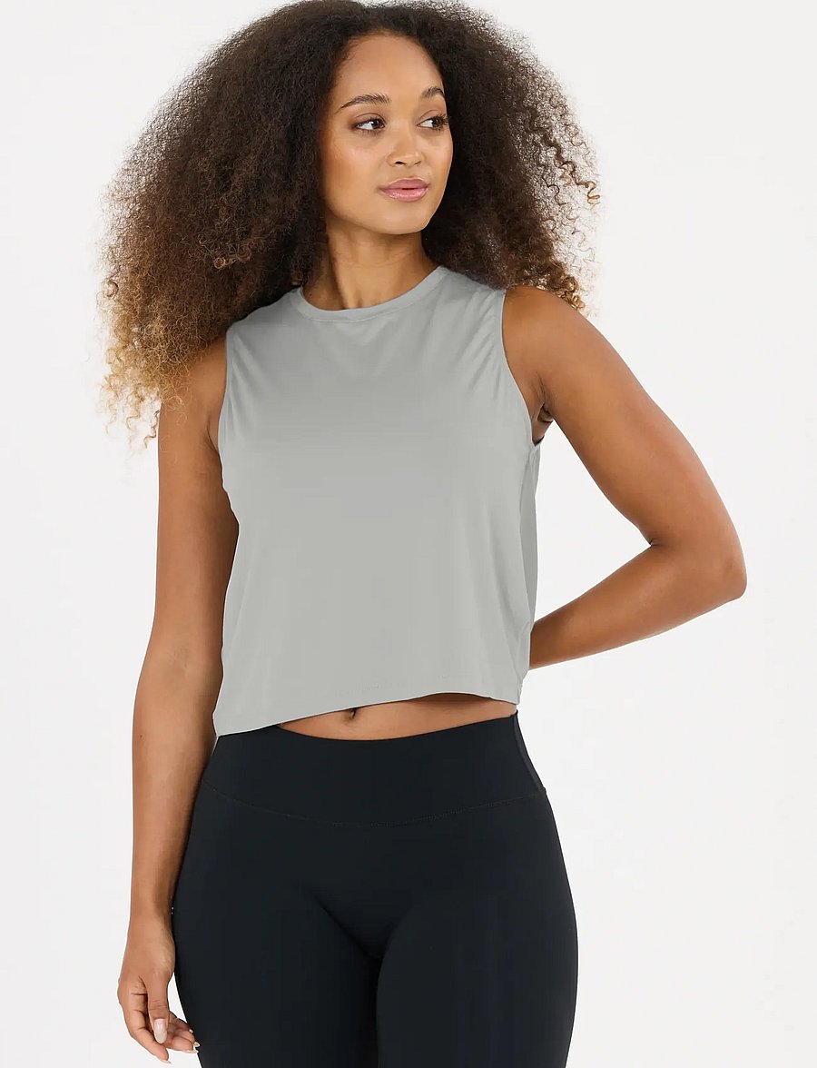 Athlecia - Pacy V3 W Top - tank tops - monument - 4