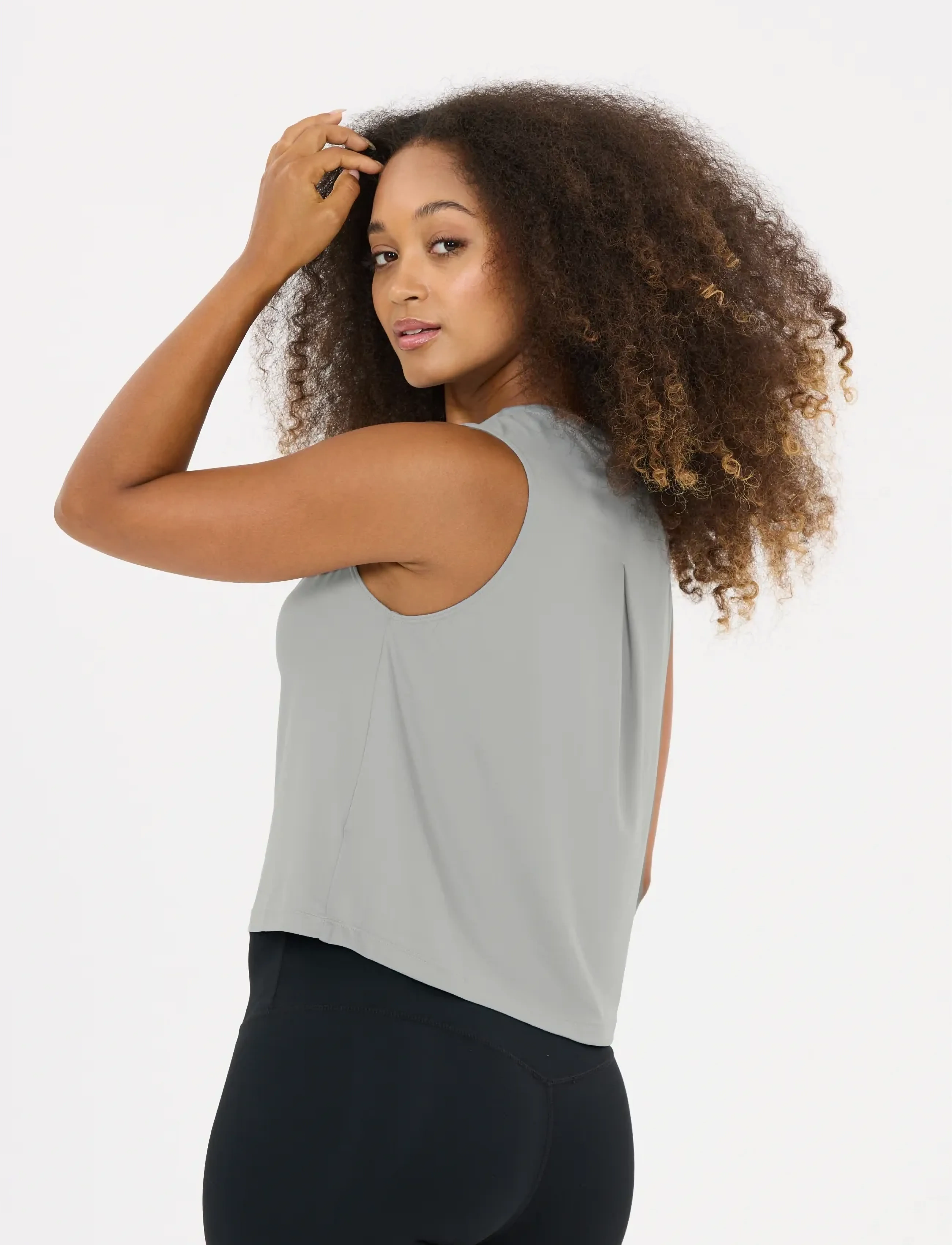 Athlecia - Pacy V3 W Top - tank tops - monument - 5
