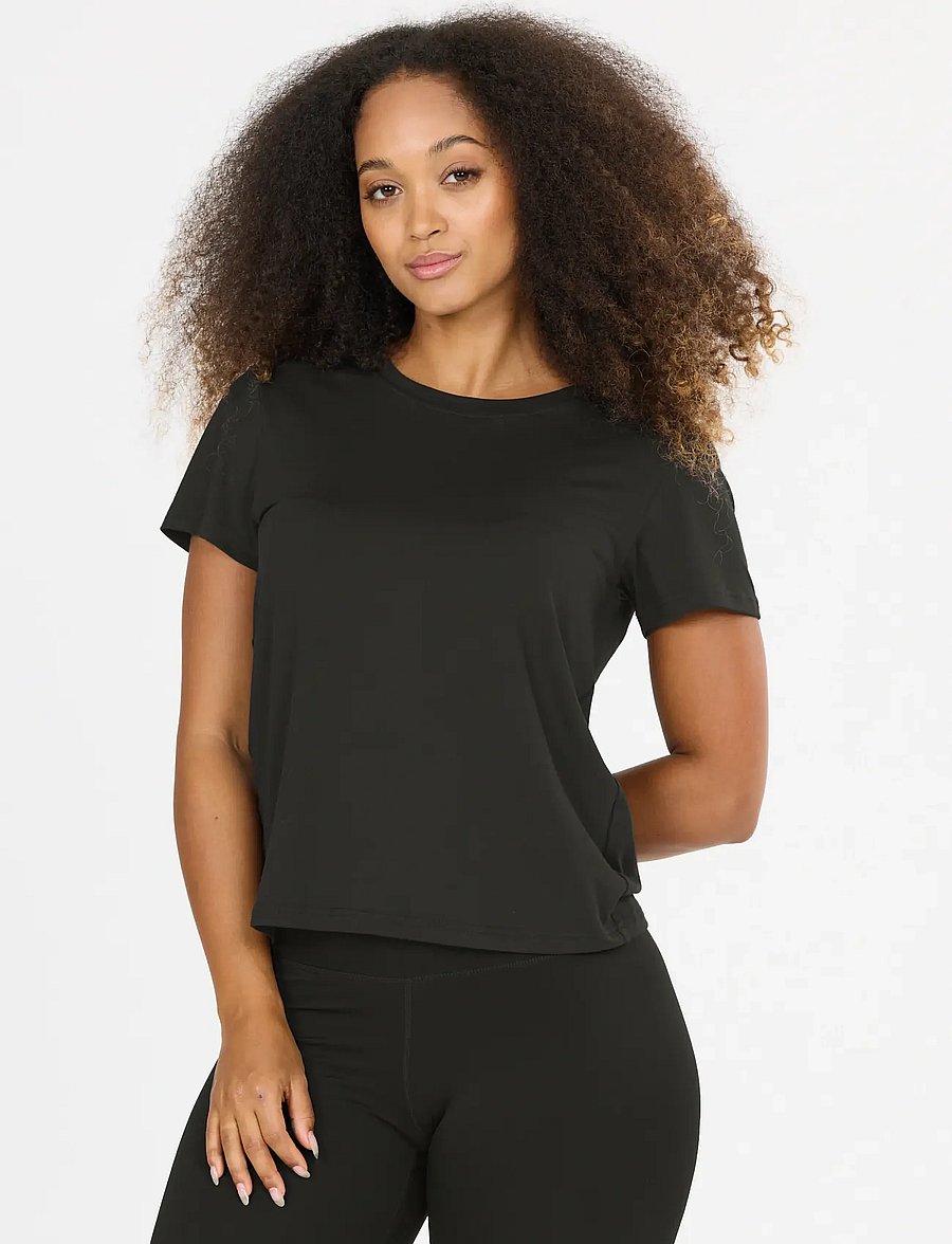 Athlecia - Pacy V3 W SS Tee - t-särgid - black - 4