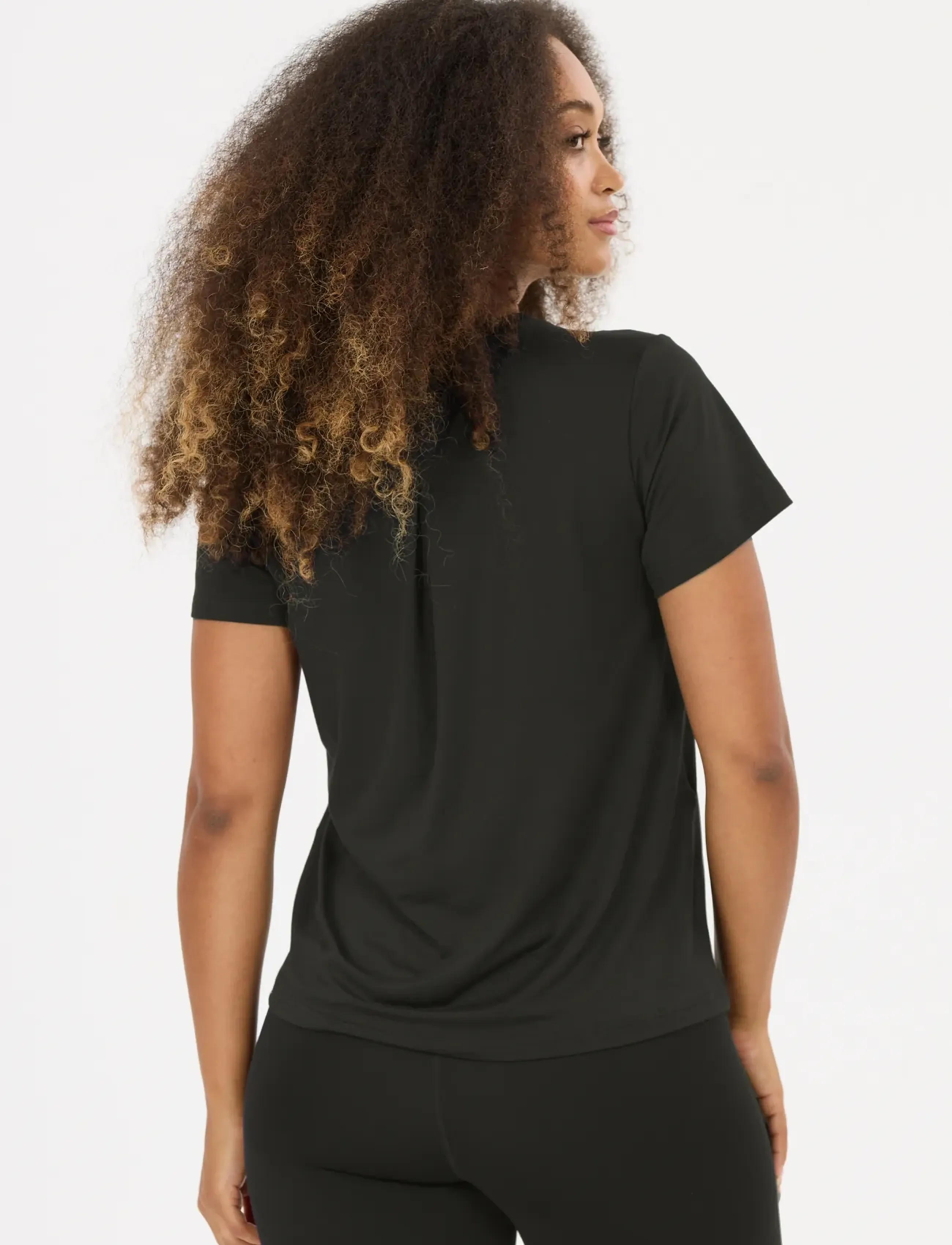 Athlecia - Pacy V3 W SS Tee - t-särgid - black - 5