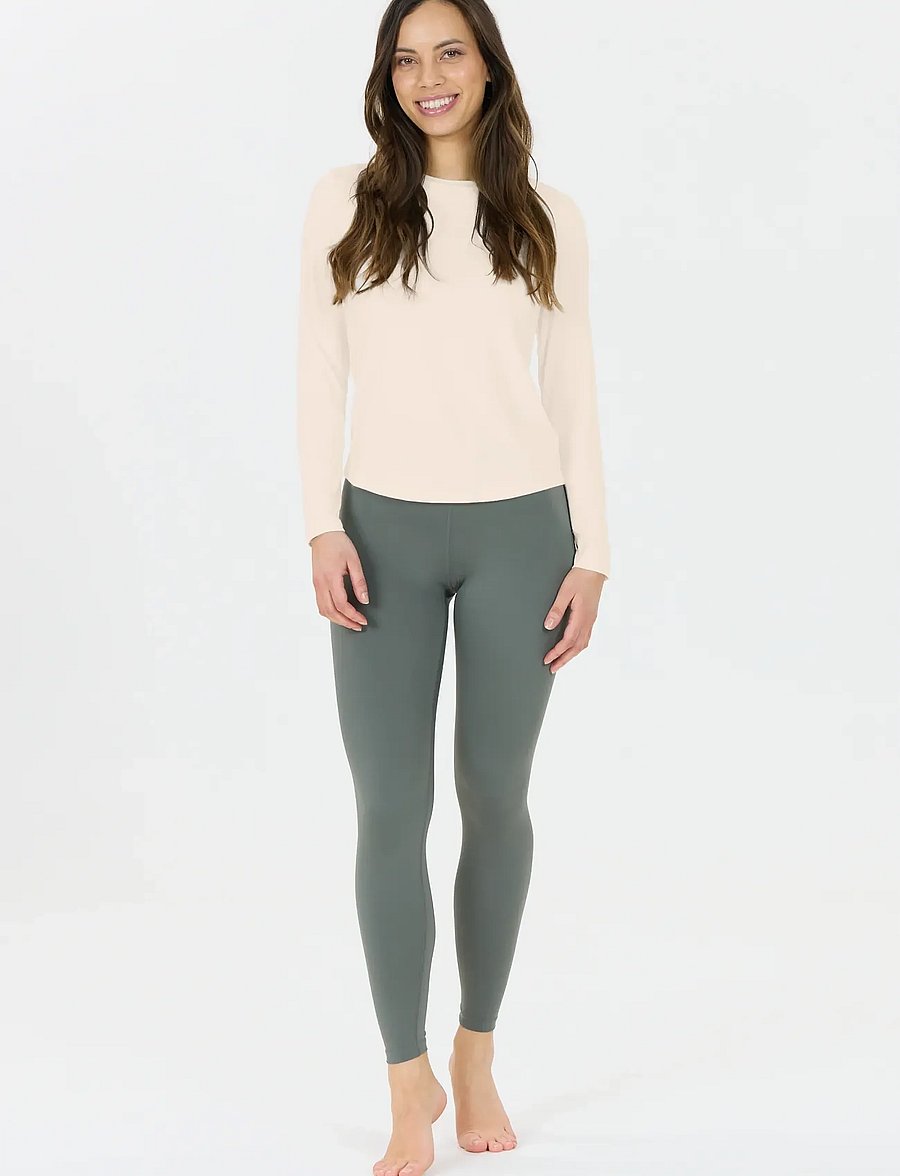 Athlecia - Miwa V2 W LS Tee - langarmshirts - vaporous gray - 2