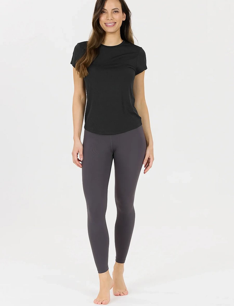 Athlecia - Miwa V2 W SS Tee - t-shirts - black - 4