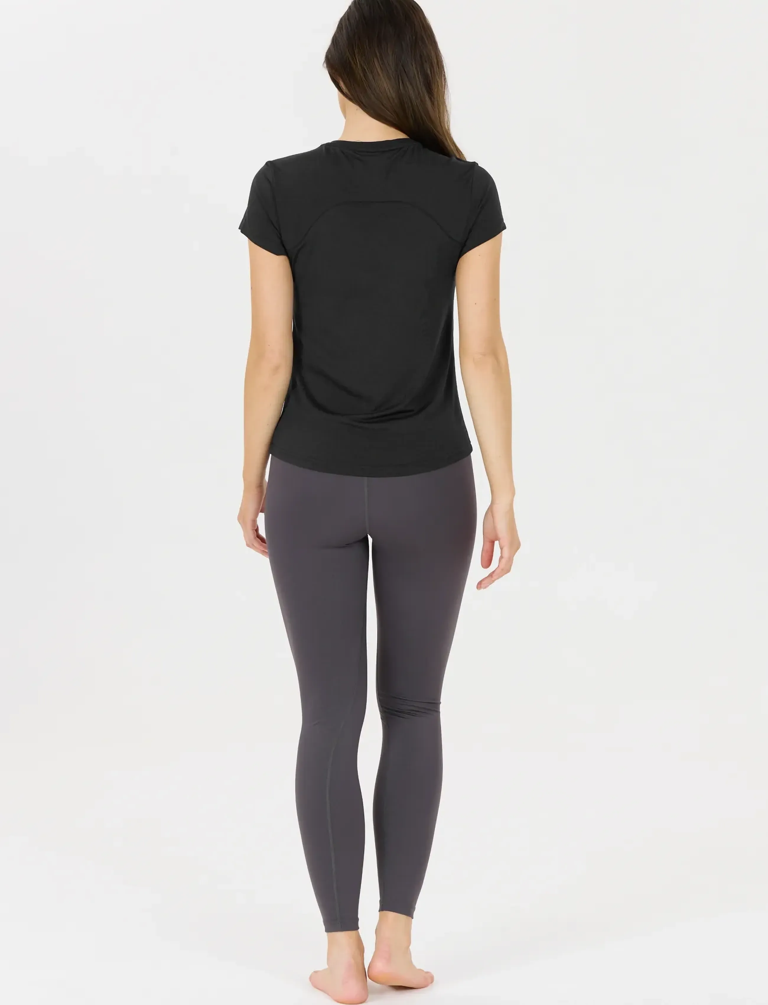 Athlecia - Miwa V2 W SS Tee - t-shirts - black - 5