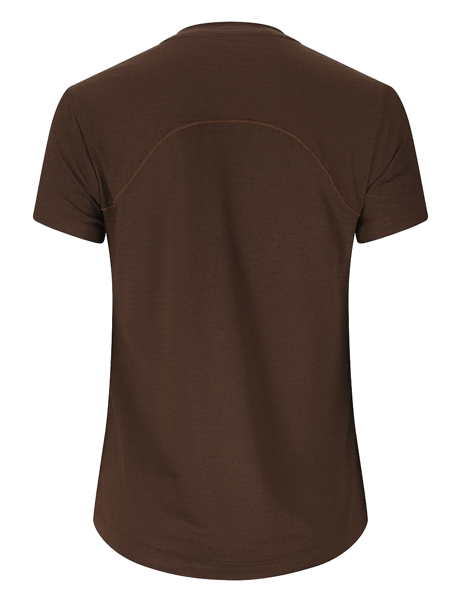 Athlecia - Miwa V2 W SS Tee - t-shirts - chocolate torte - 2