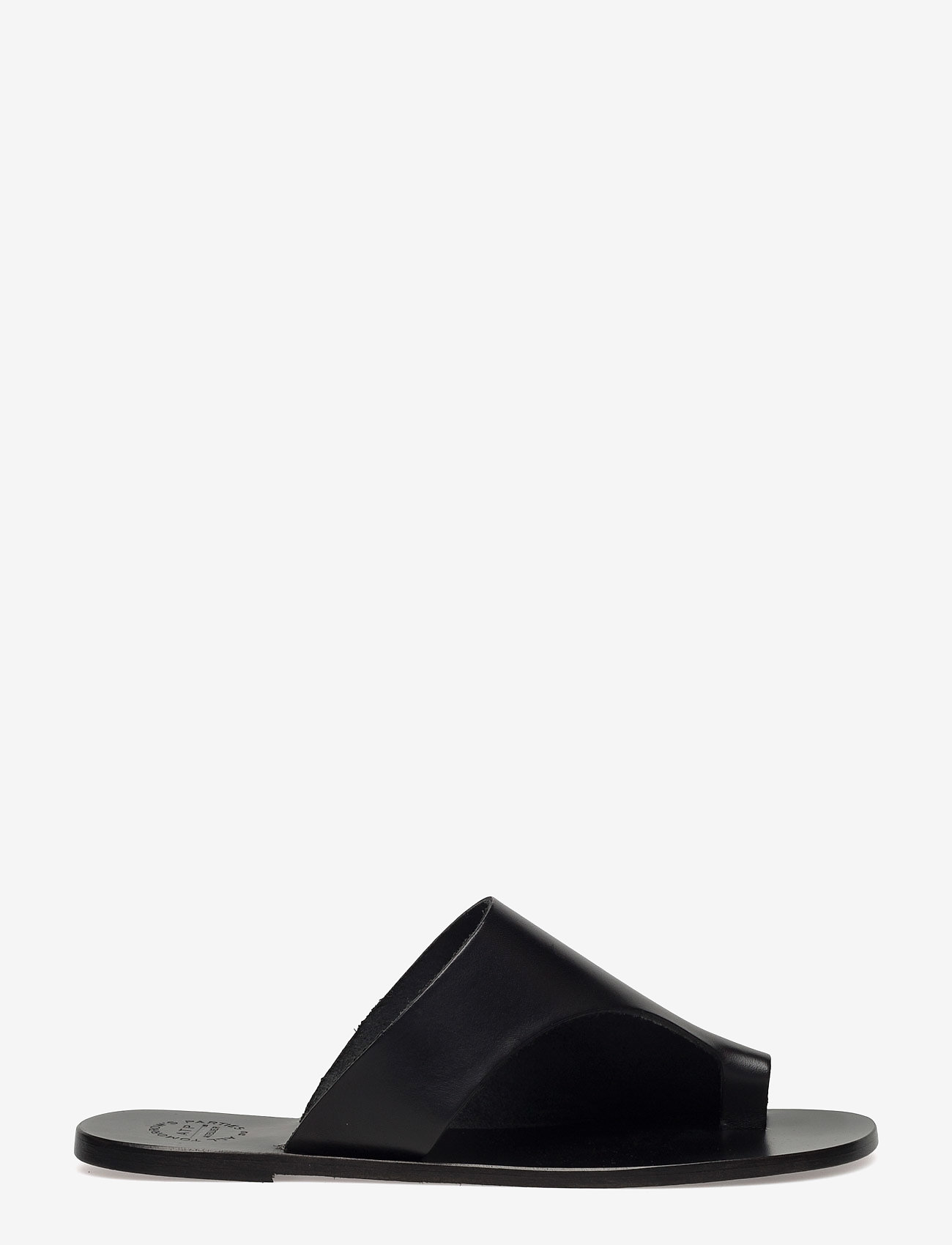 ATP Atelier - Rosa Black Vacchetta - platta sandaler - black - 2