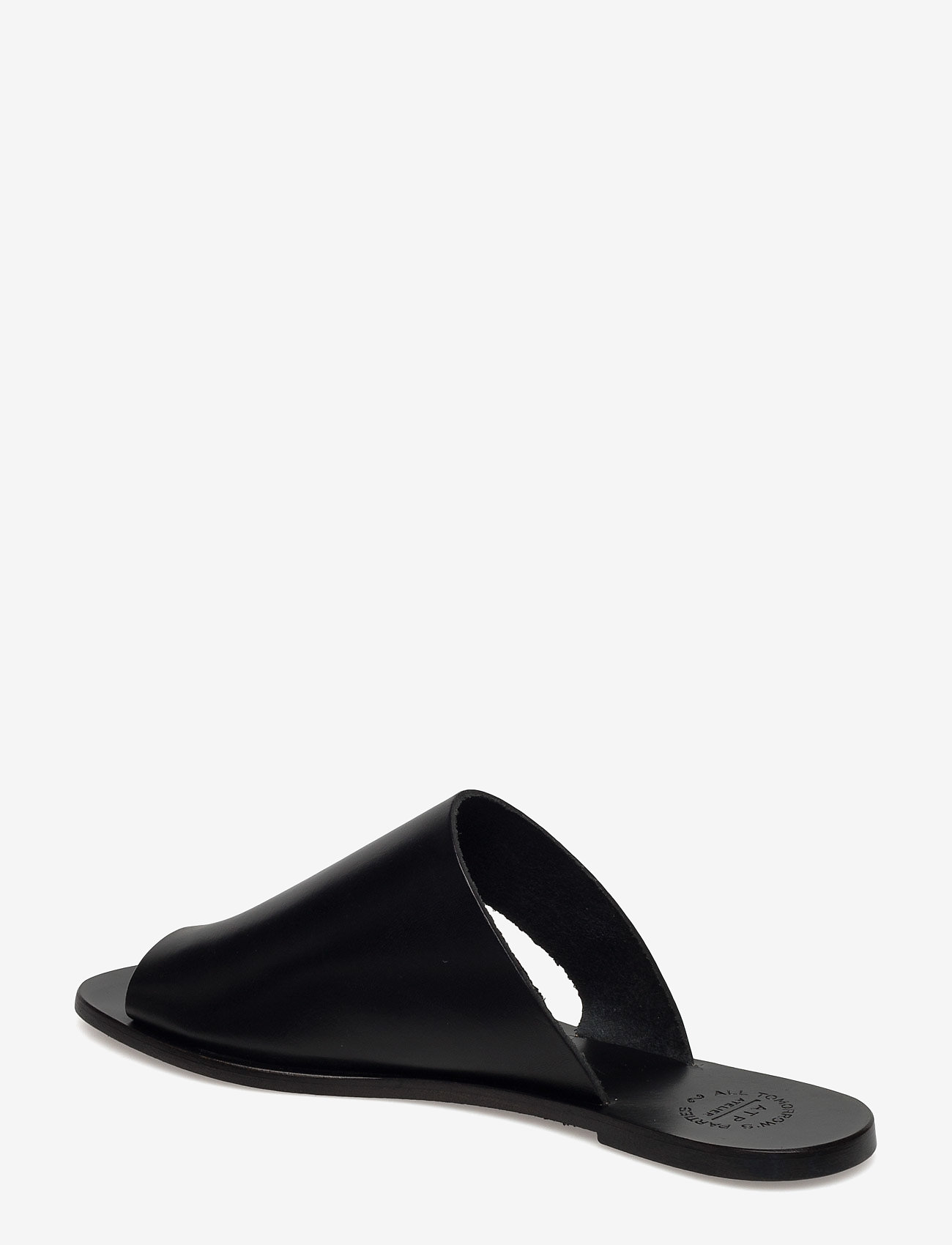 ATP Atelier - Rosa Black Vacchetta - platta sandaler - black - 3