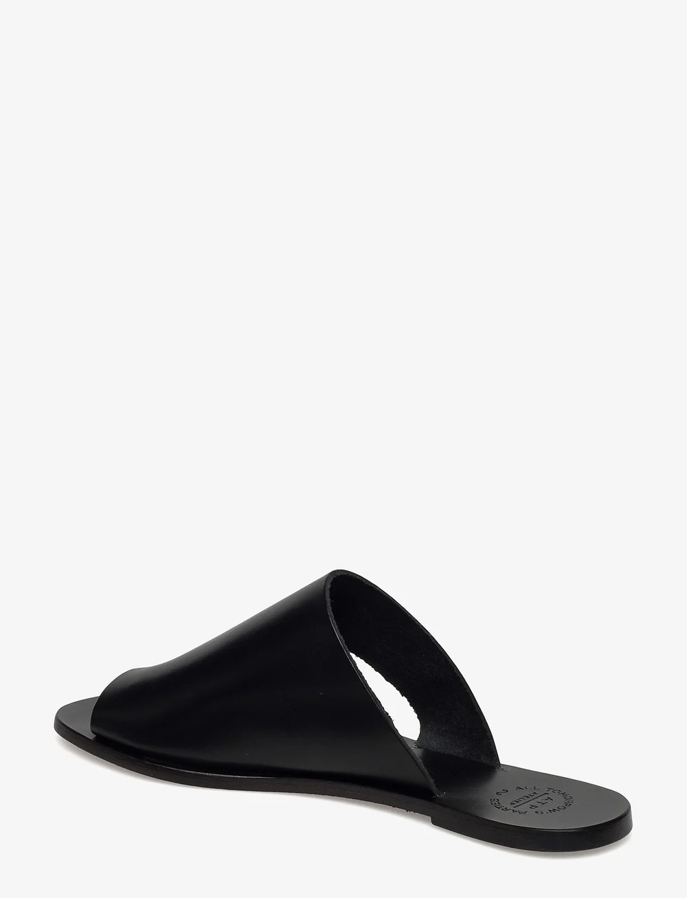 ATP Atelier - Rosa Black Vacchetta - flade sandaler - black - 3