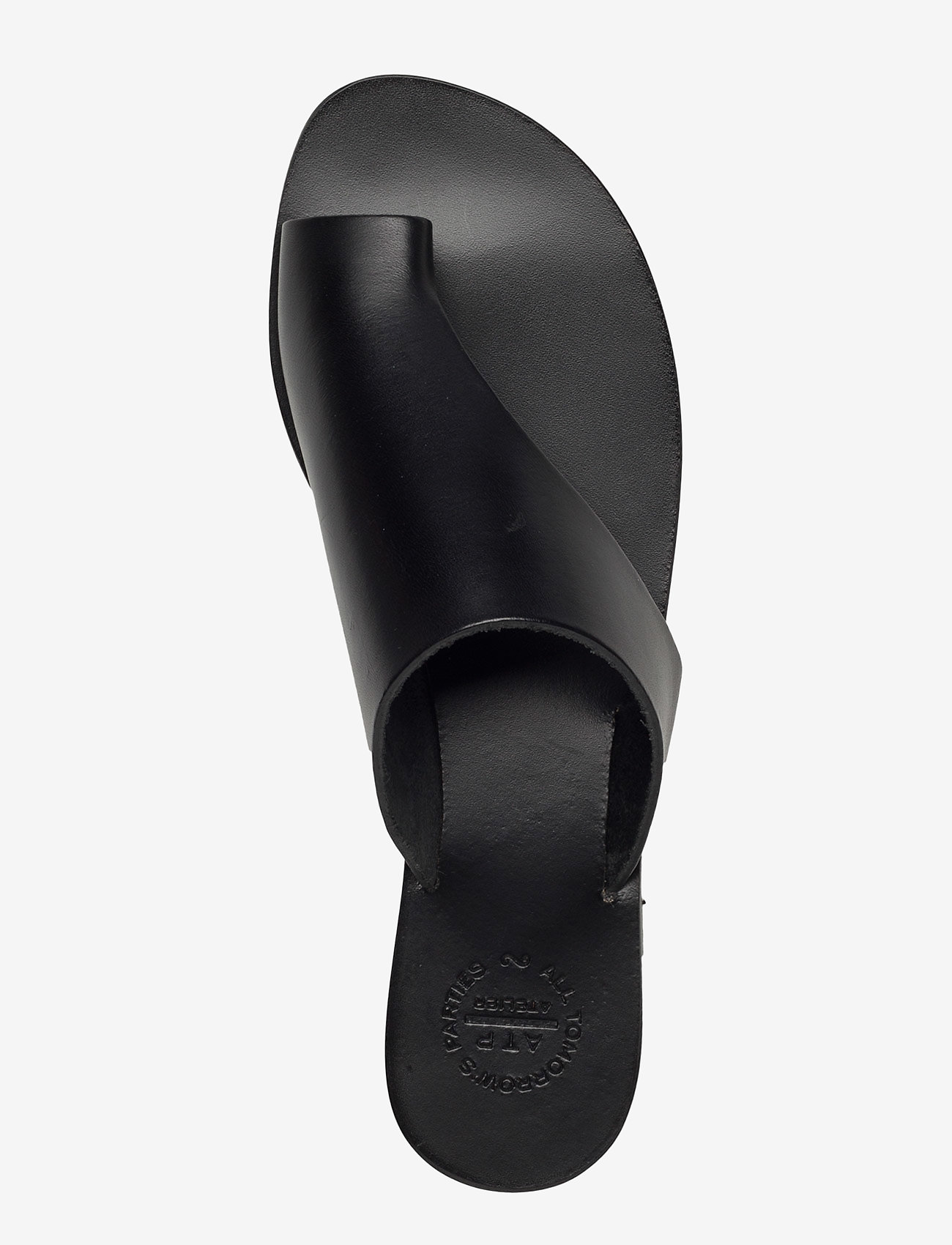 ATP Atelier - Rosa Black Vacchetta - platta sandaler - black - 4
