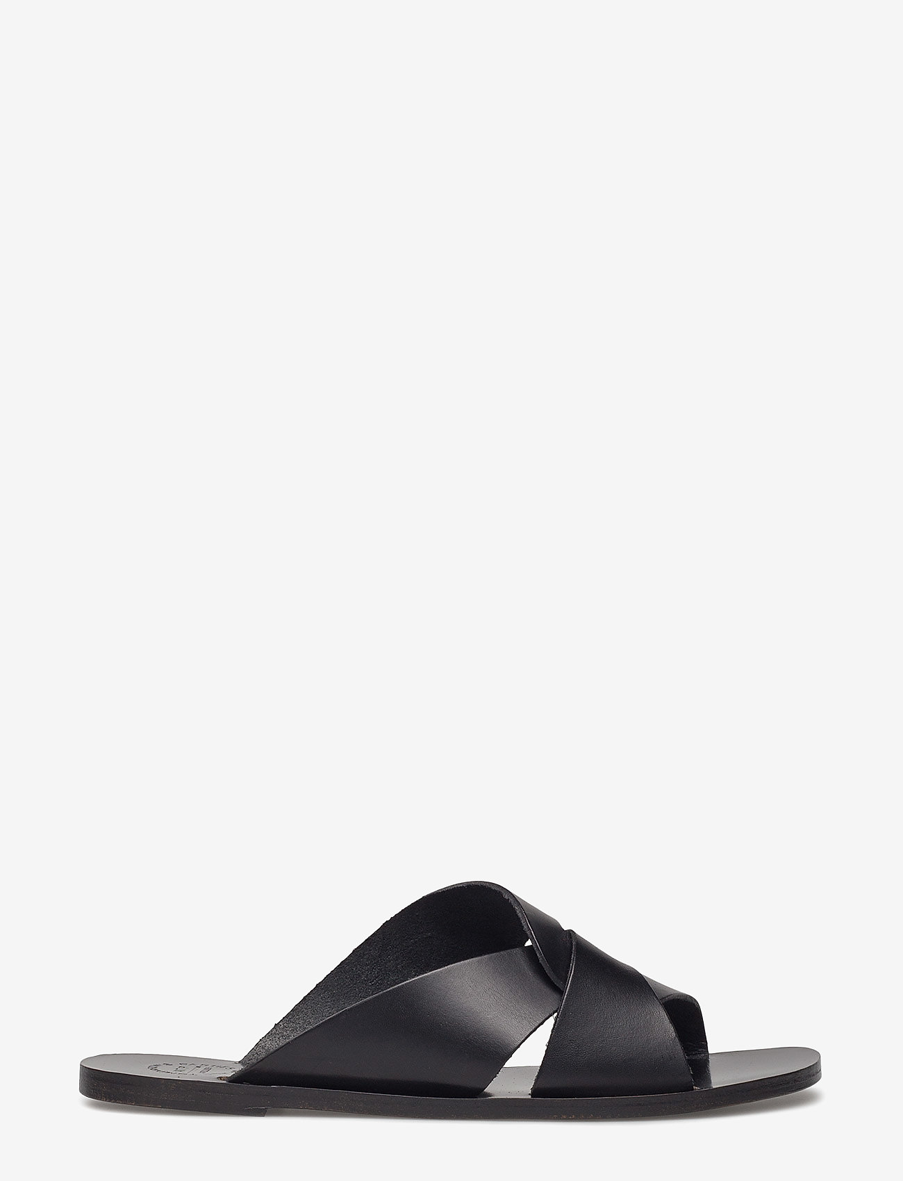 ATP Atelier - Allai Black Vacchetta - flat sandals - black - 2