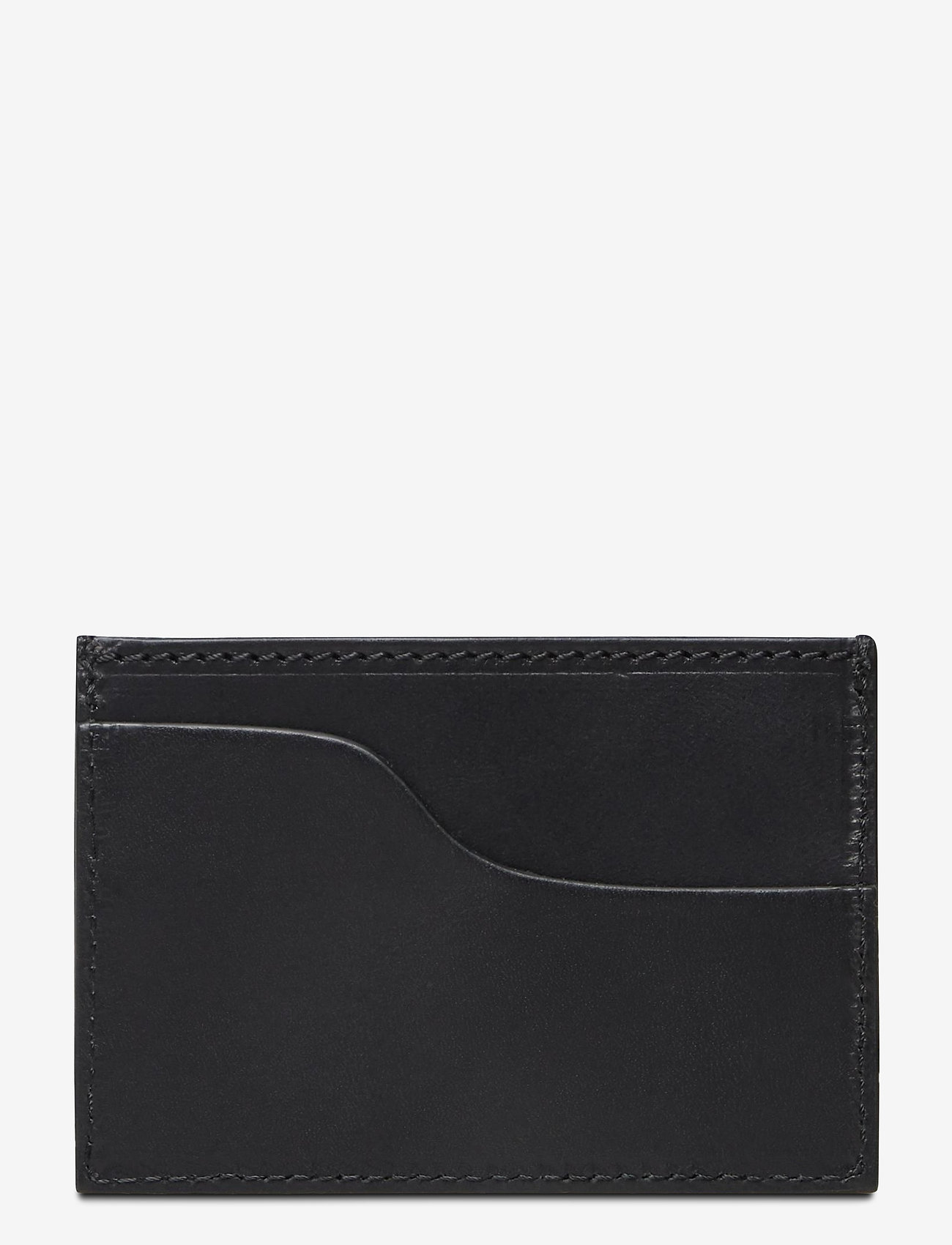 ATP Atelier - Vinci Black Vacchetta - plånböcker - black - 2